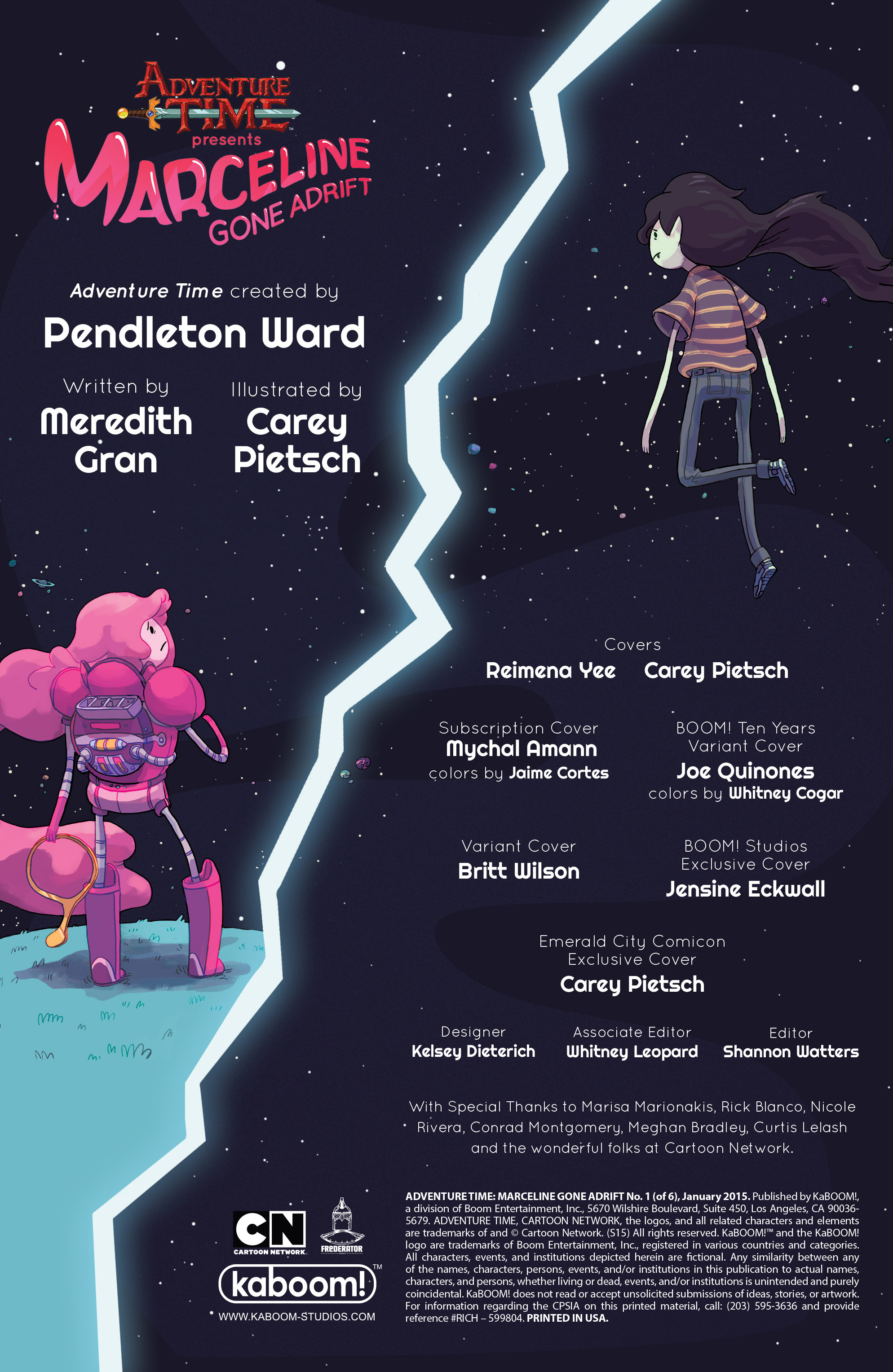 Read online Adventure Time: Marceline Gone Adrift comic -  Issue #1 - 2