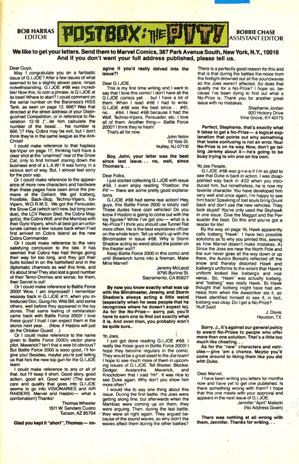 G.I. Joe: A Real American Hero issue 72 - Page 24
