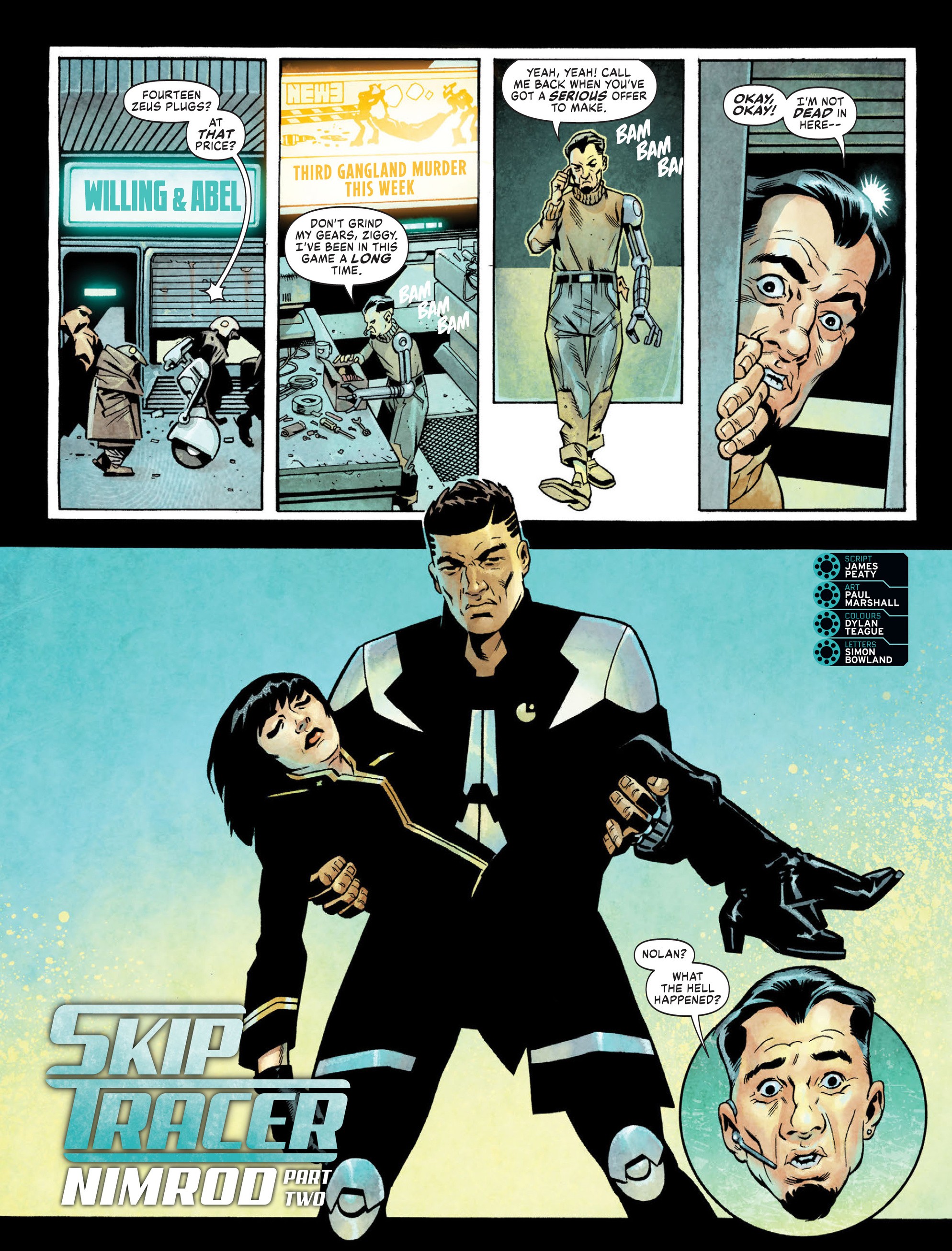 Read online 2000 AD comic -  Issue #2172 - 21