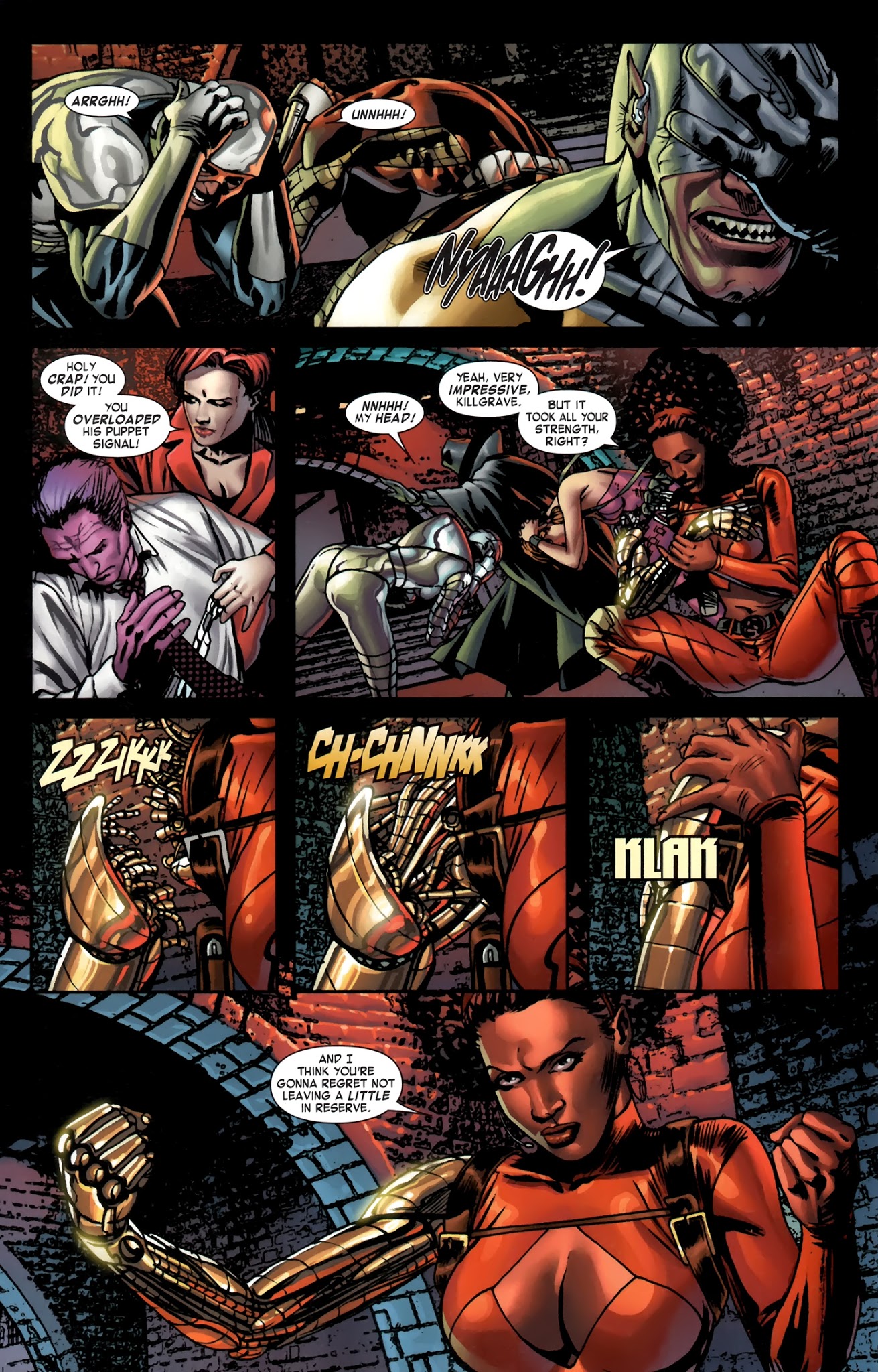 Read online Villains For Hire comic -  Issue #4 - 6