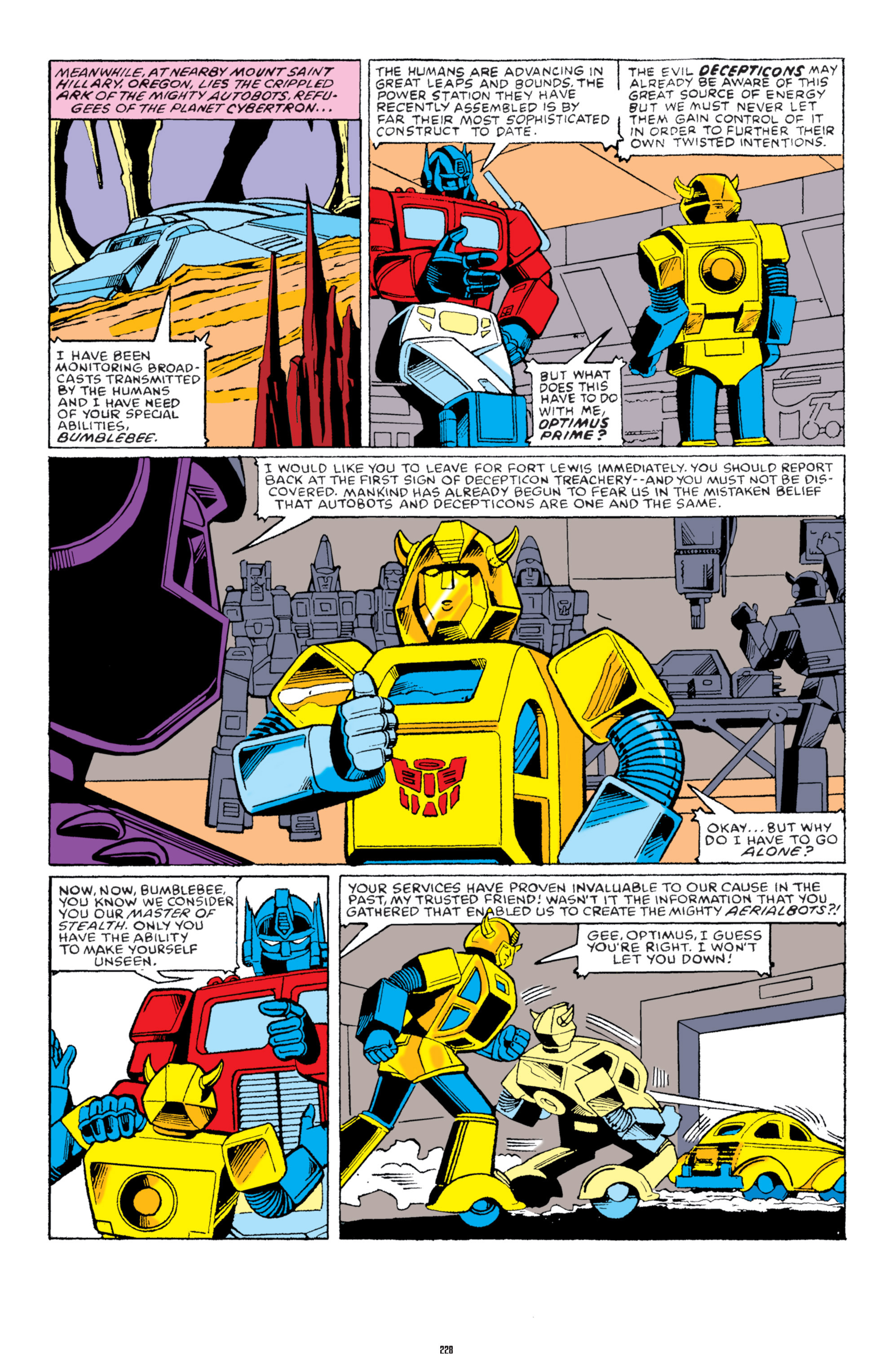 Read online The Transformers Classics comic -  Issue # TPB 8 - 225