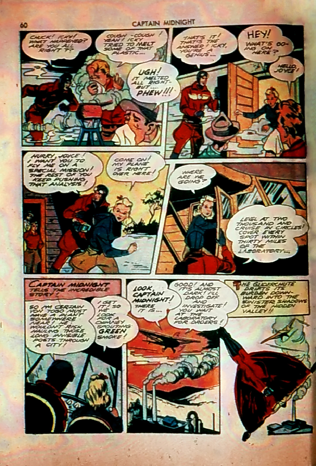 Read online Captain Midnight (1942) comic -  Issue #1 - 60