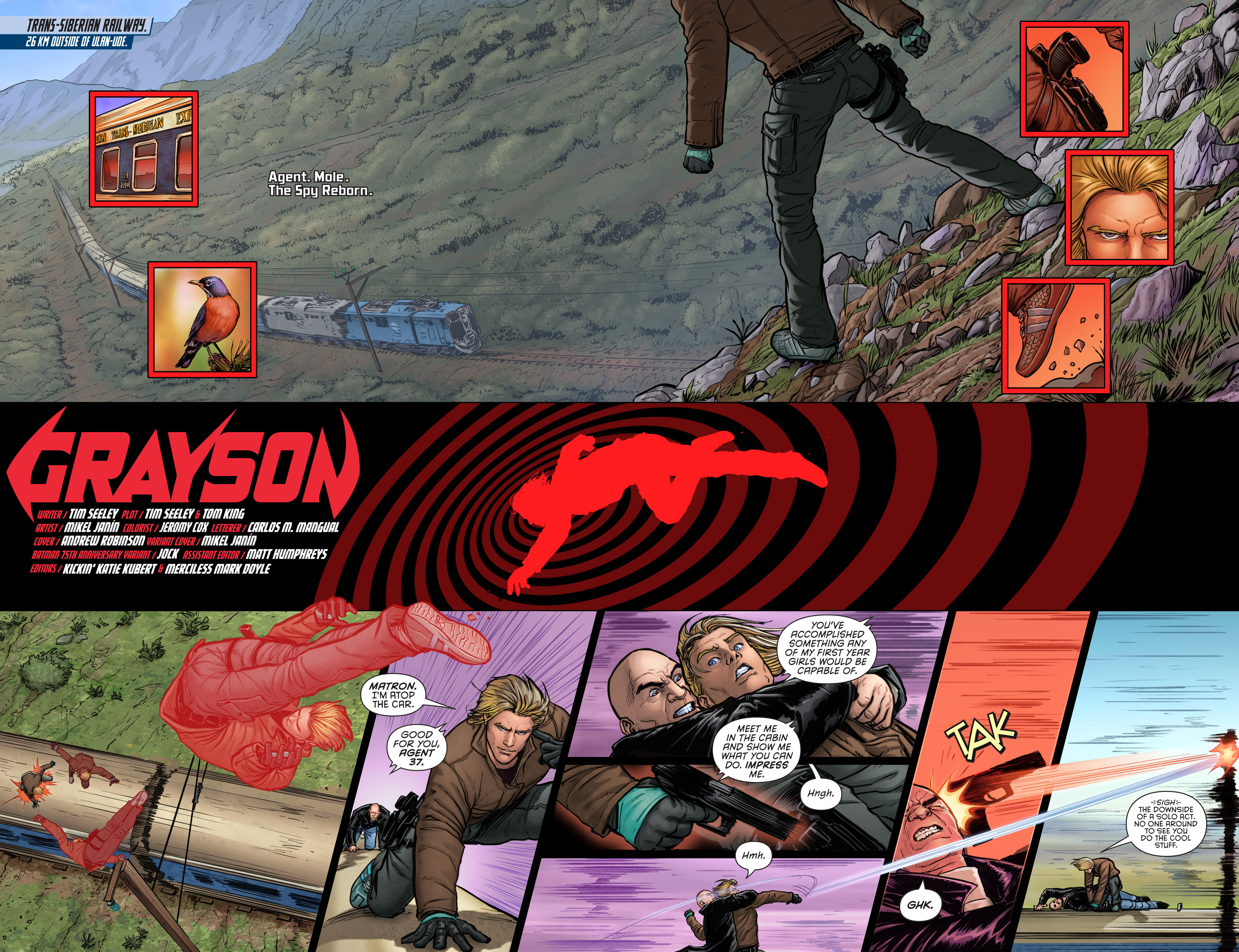 Read online Grayson comic -  Issue #1 - 3