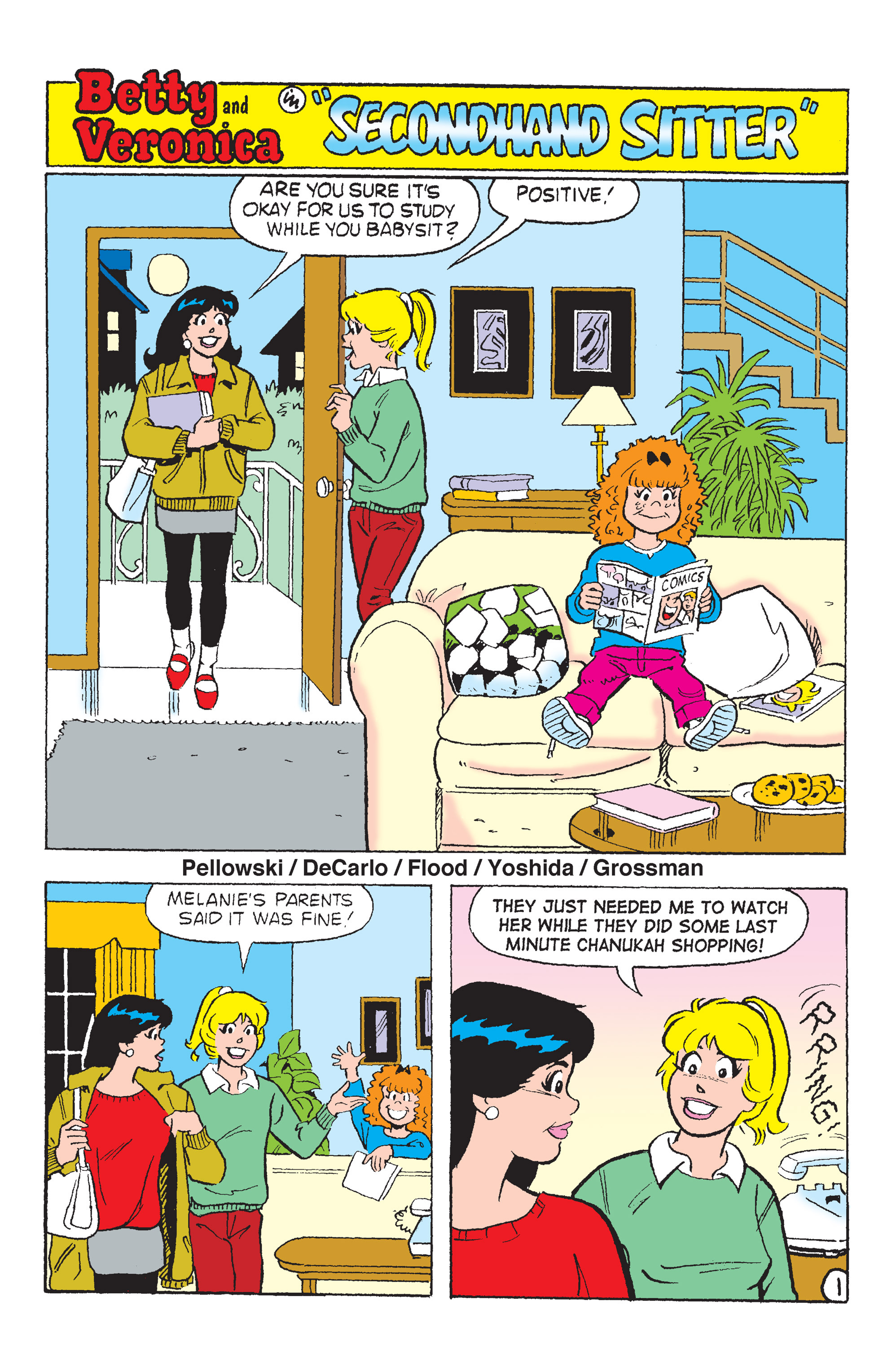 Read online B&V Friends Adventures In Babysitting comic -  Issue # TPB - 3