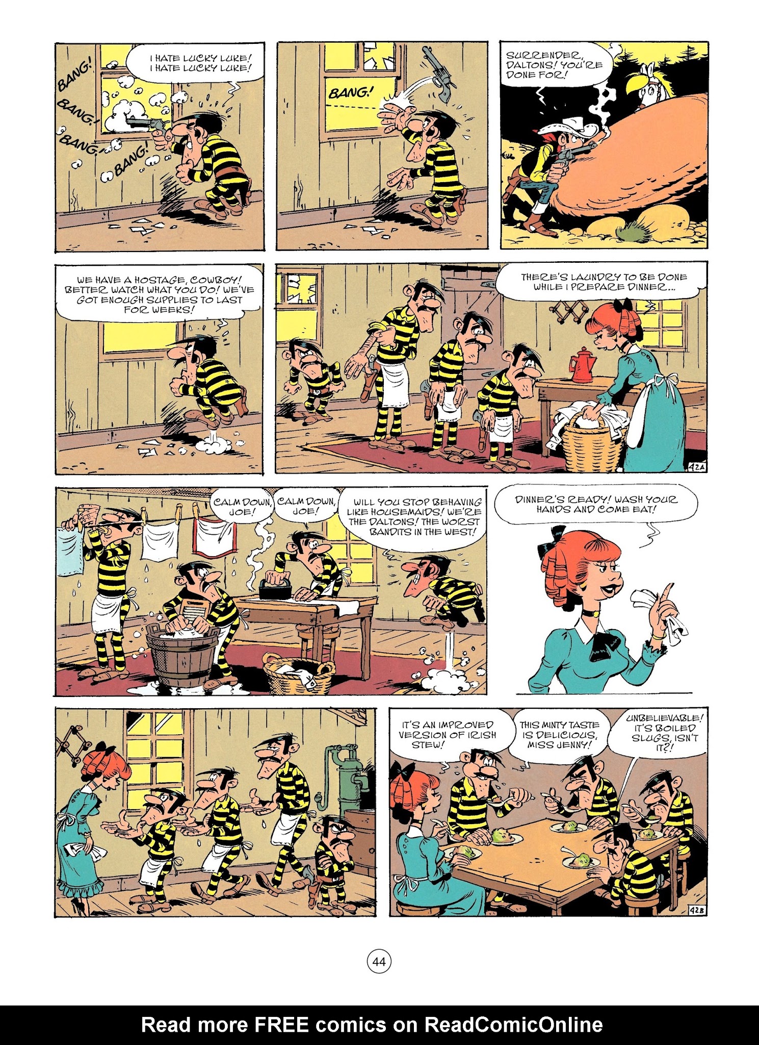 Read online A Lucky Luke Adventure comic -  Issue #59 - 46