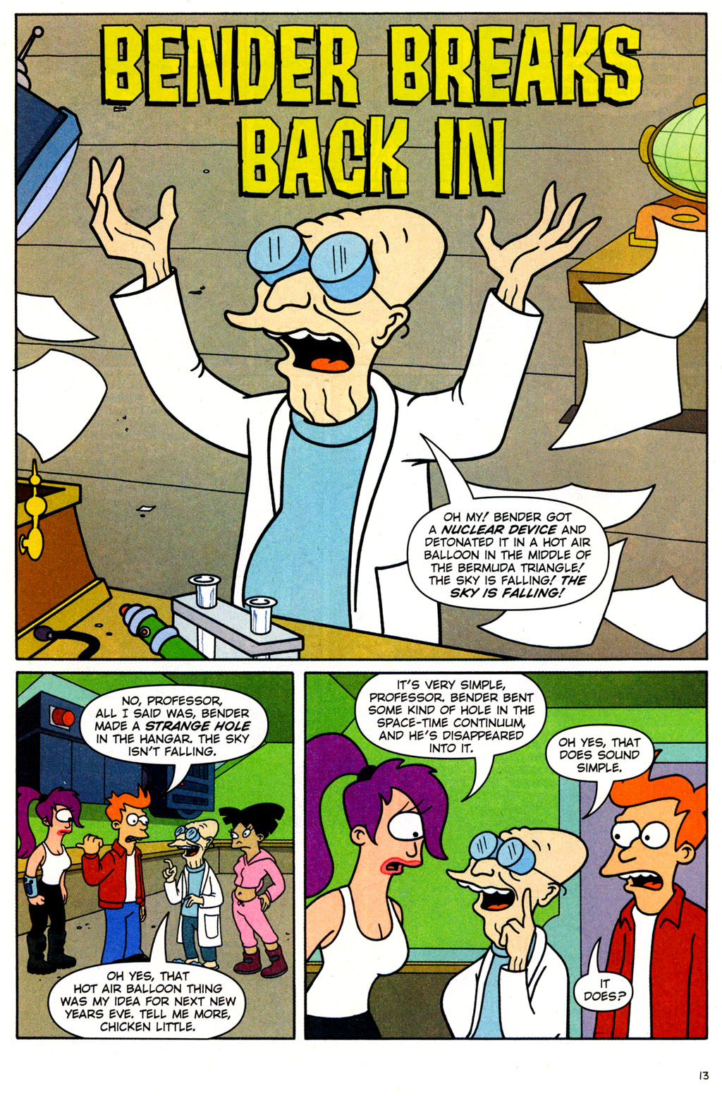 Read online Futurama Comics comic -  Issue #20 - 14