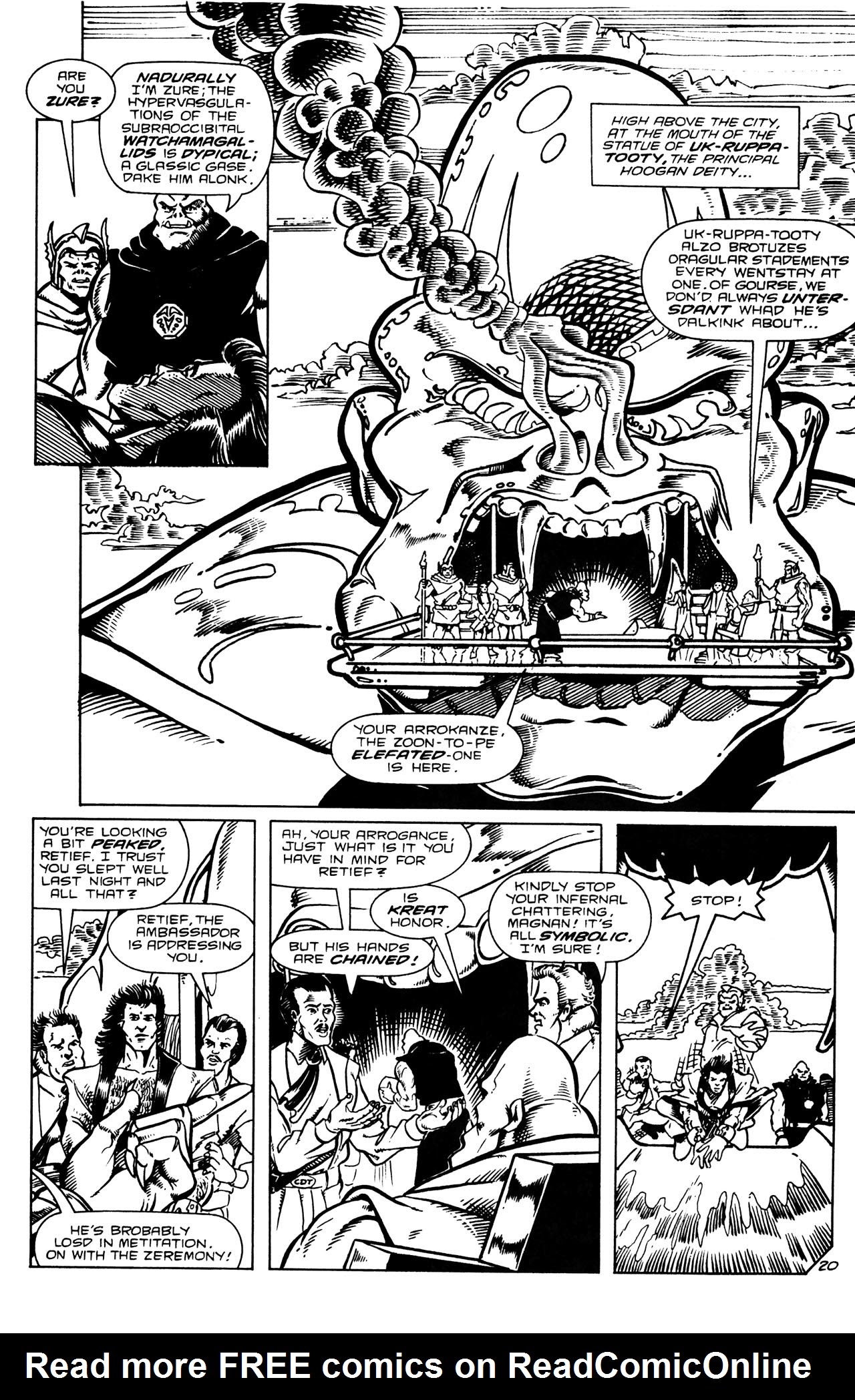 Read online Retief (1991) comic -  Issue #6 - 22