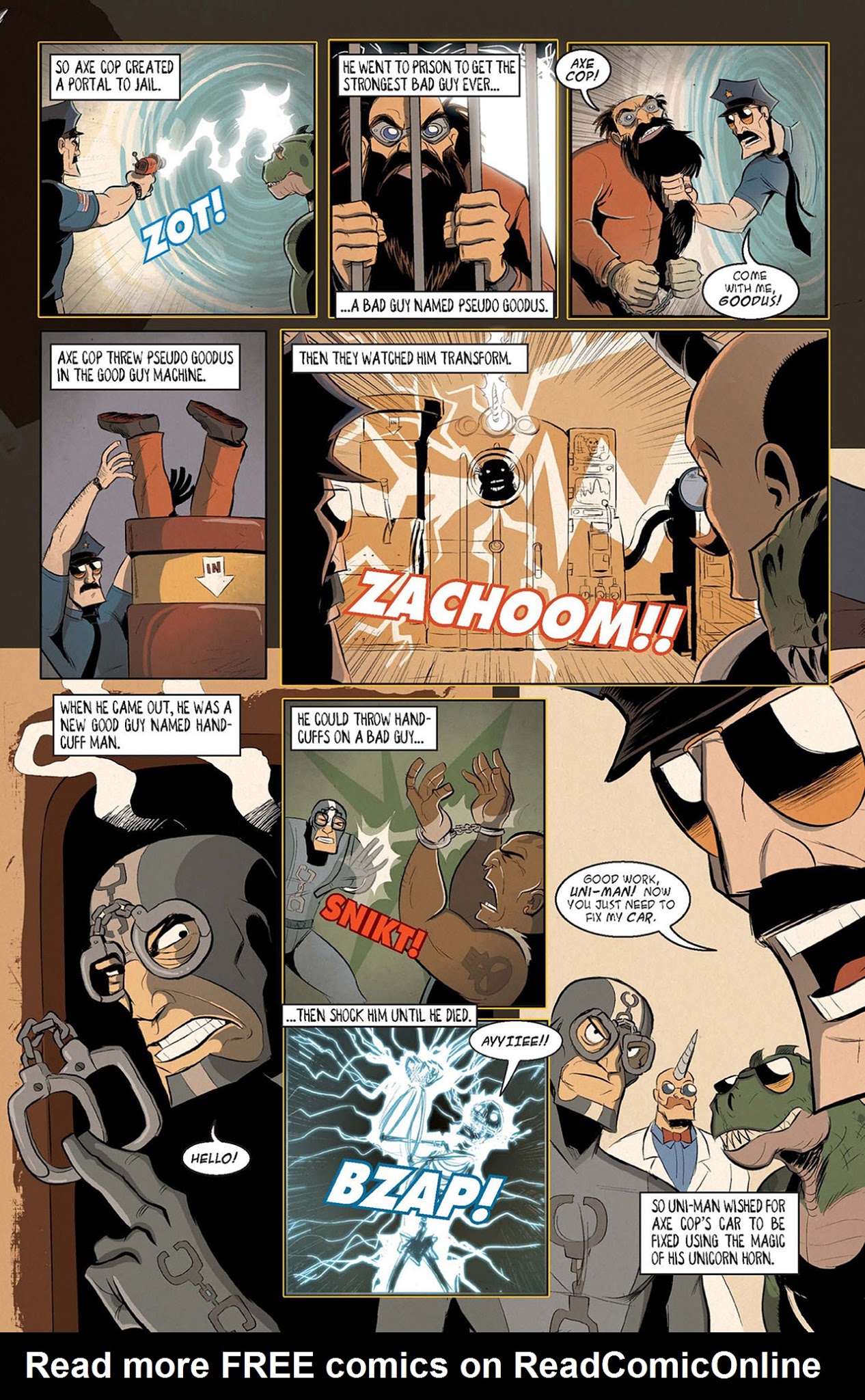 Read online Axe Cop comic -  Issue # TPB 2 - 24