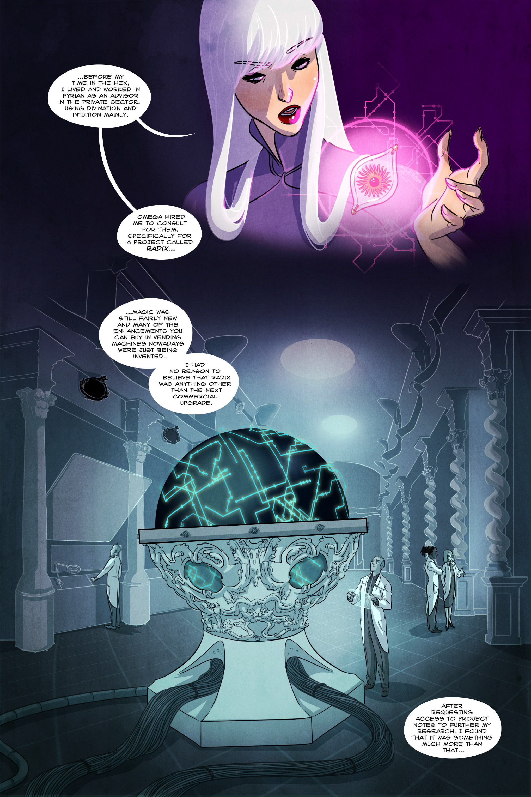 Read online Hex11 comic -  Issue #4 - 8