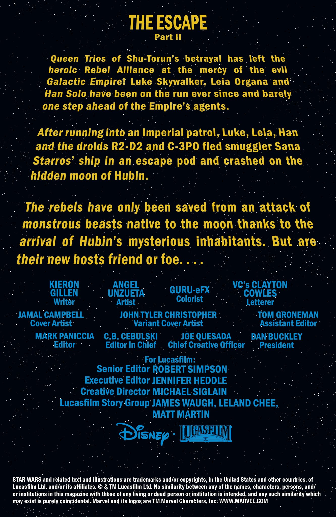 Read online Star Wars (2015) comic -  Issue #57 - 2