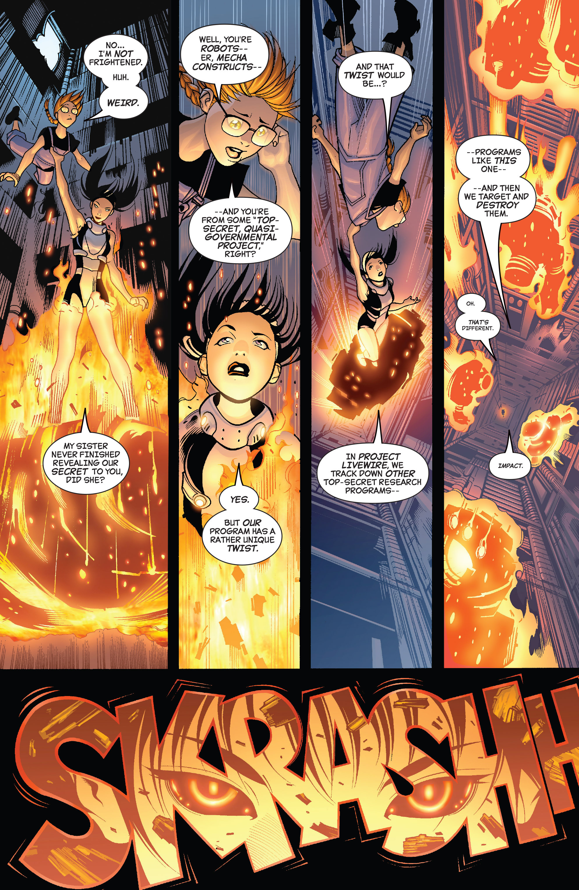 Read online Livewires comic -  Issue #1 - 17