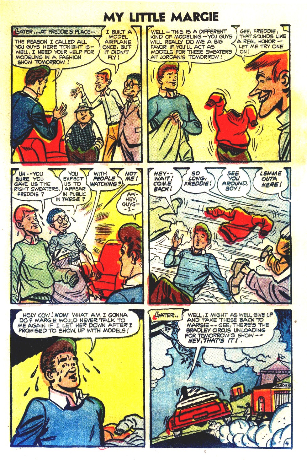 Read online My Little Margie (1954) comic -  Issue #8 - 21