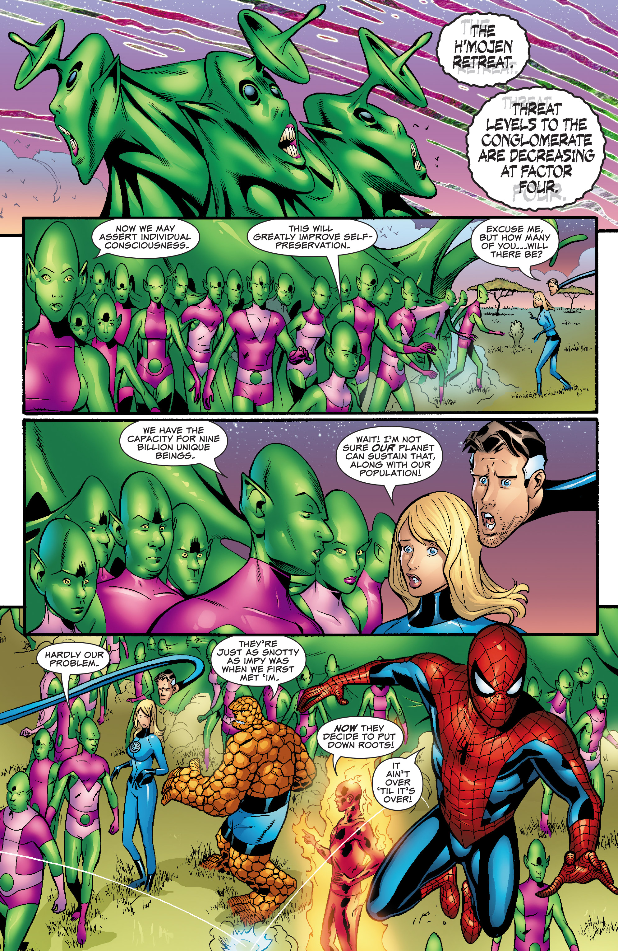 Read online Spider-Man and the Fantastic Four comic -  Issue #4 - 19