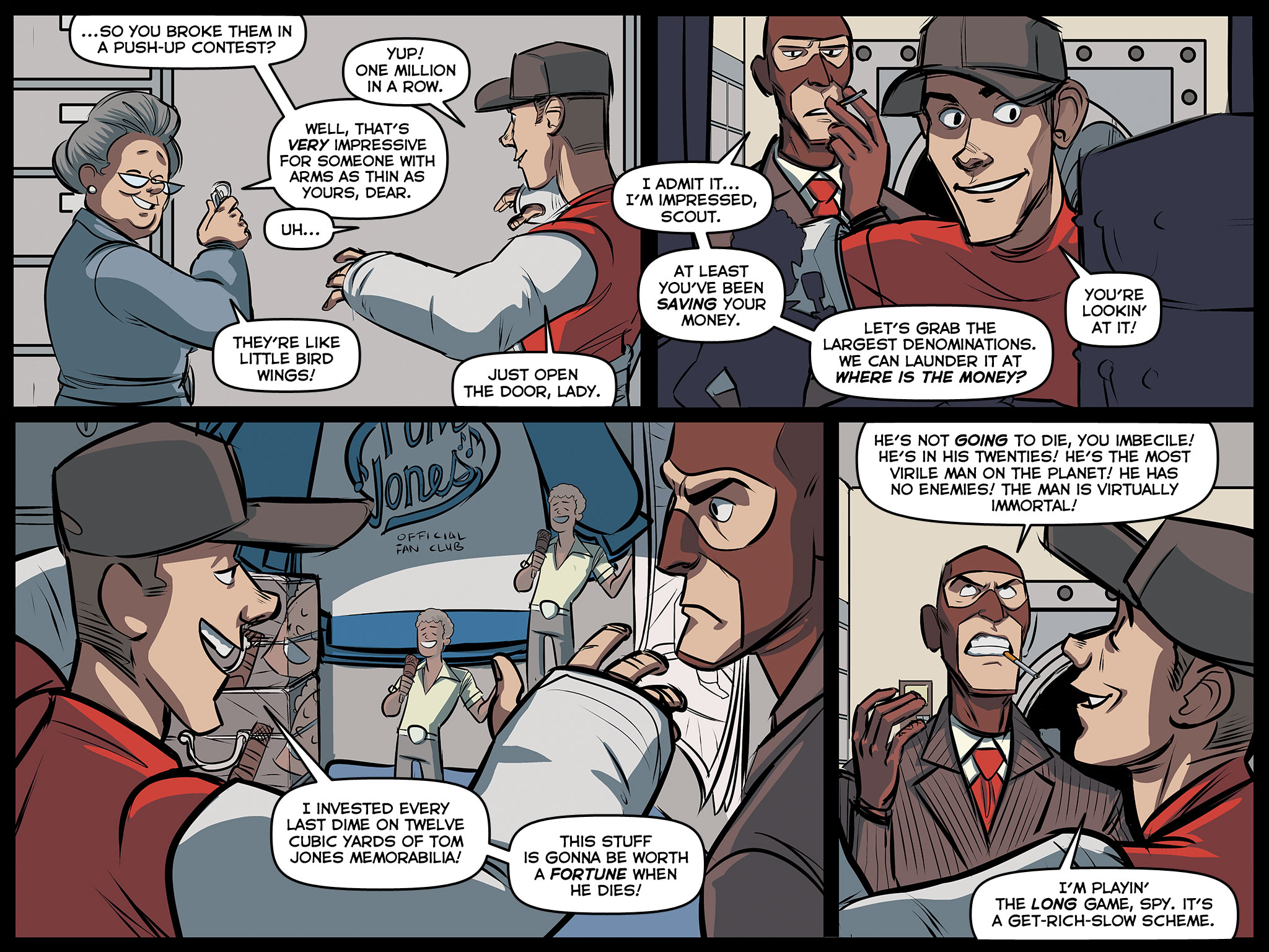 Read online Team Fortress 2 comic -  Issue #2 - 48