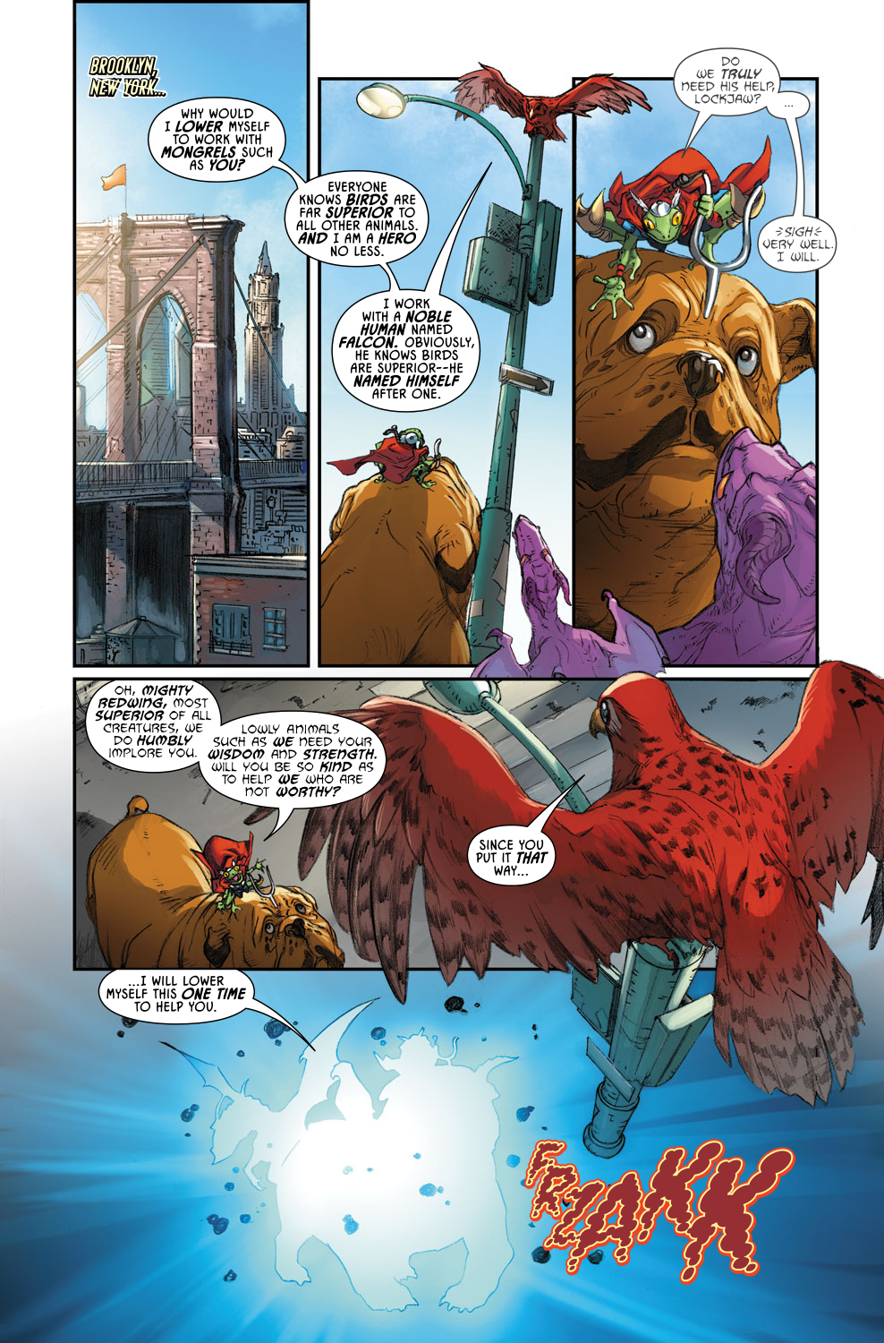 Read online Lockjaw and the Pet Avengers comic -  Issue #1 - 15