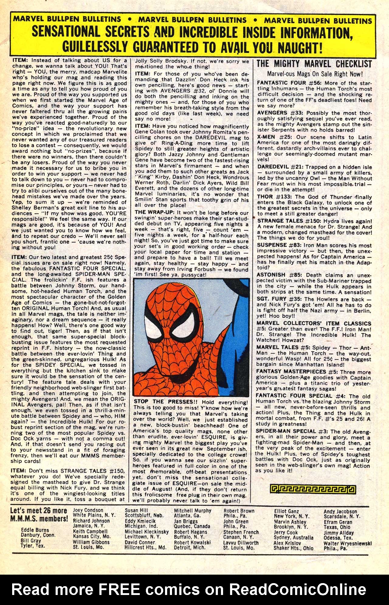Read online Marvel Tales (1964) comic -  Issue #182 - 32