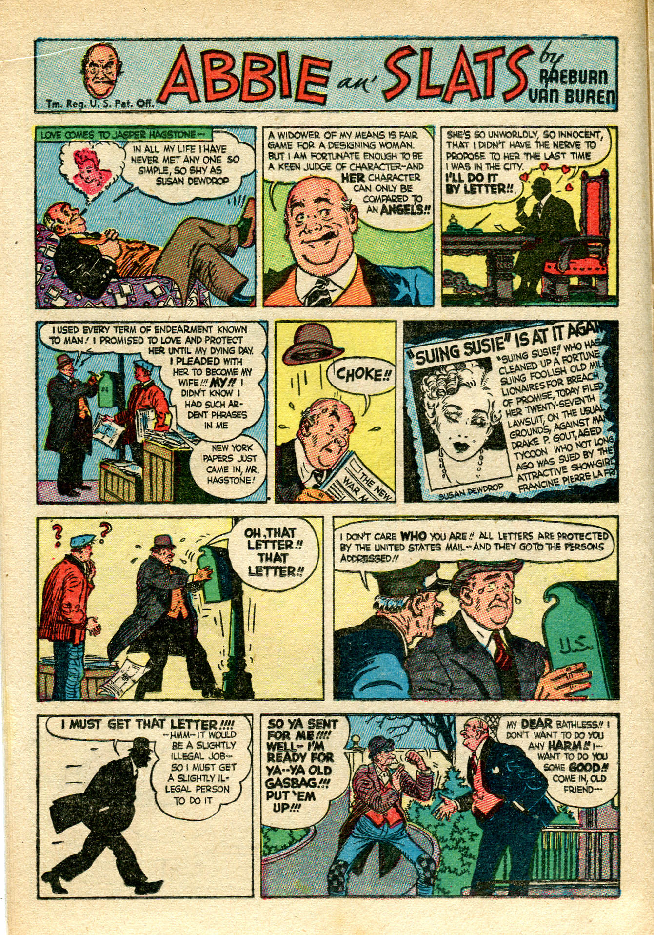 Read online Fritzi Ritz (1948) comic -  Issue #7 - 16