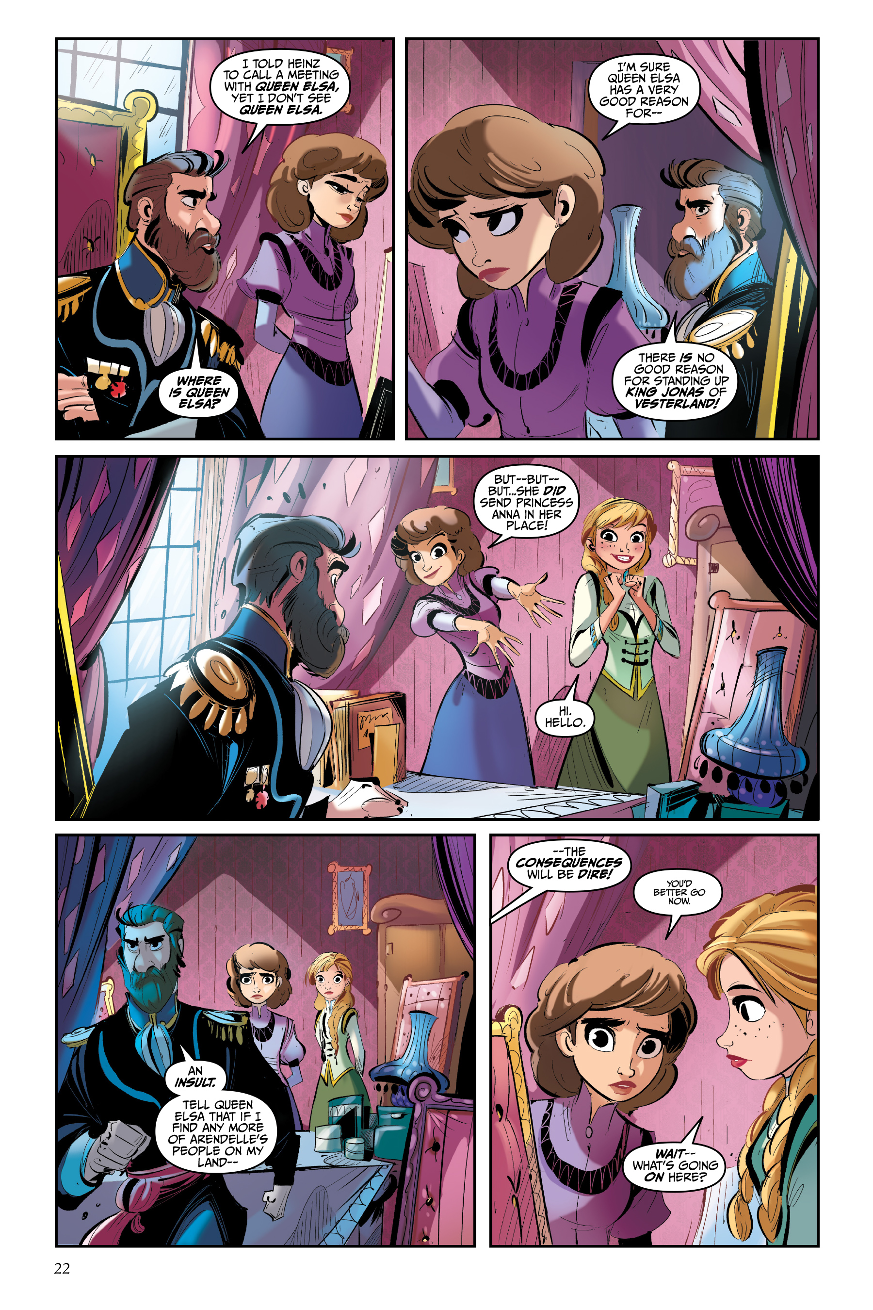 Read online Disney Frozen: Breaking Boundaries comic -  Issue # _TPB - 22