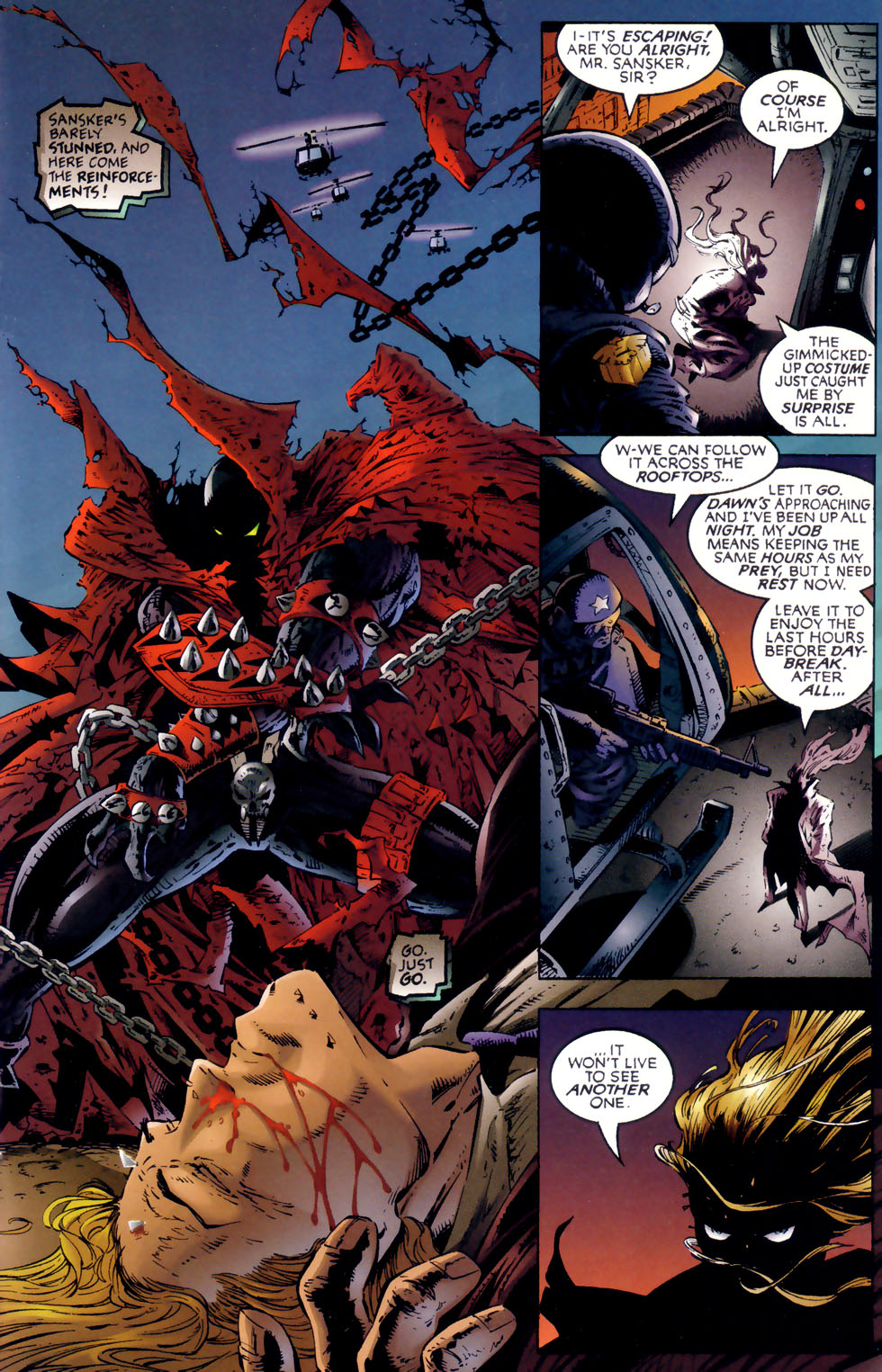 Read online Spawn: Blood Feud comic -  Issue #2 - 16