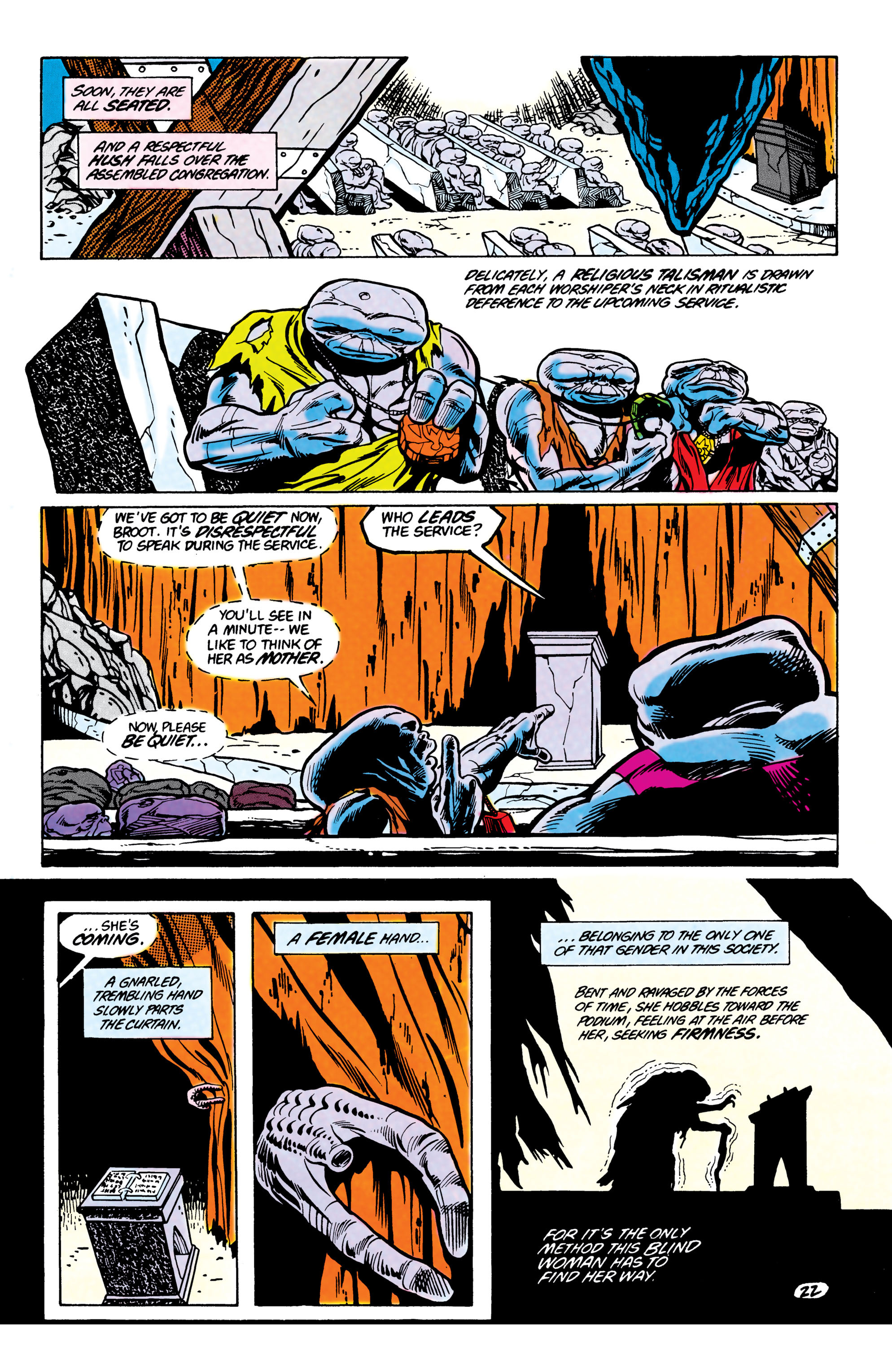 Read online The Omega Men (1983) comic -  Issue #12 - 22