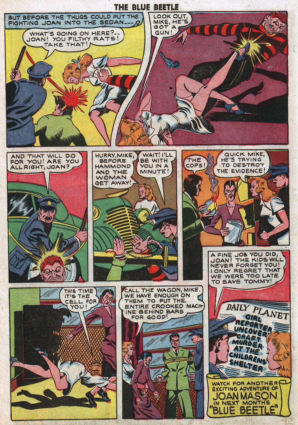 Read online The Blue Beetle comic -  Issue #33 - 32