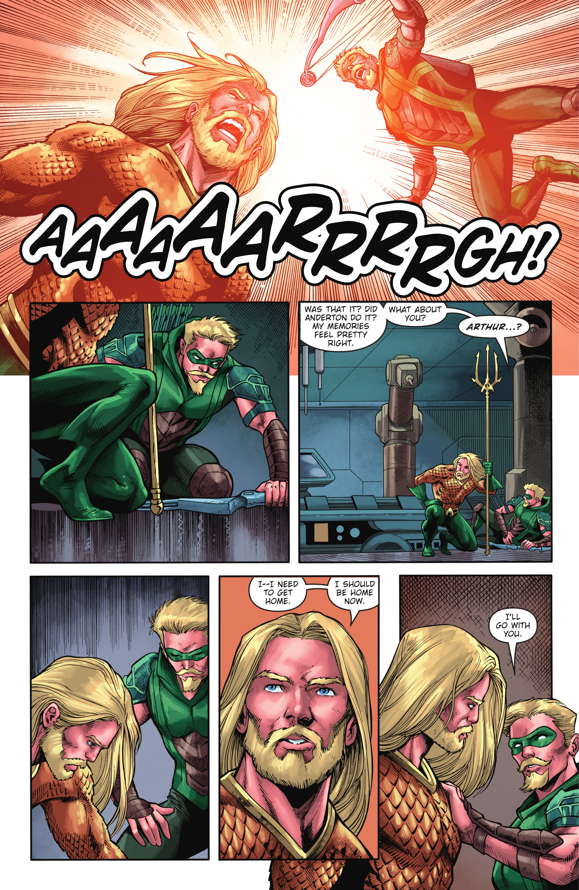 Read online Aquaman/Green Arrow - Deep Target comic -  Issue #7 - 25