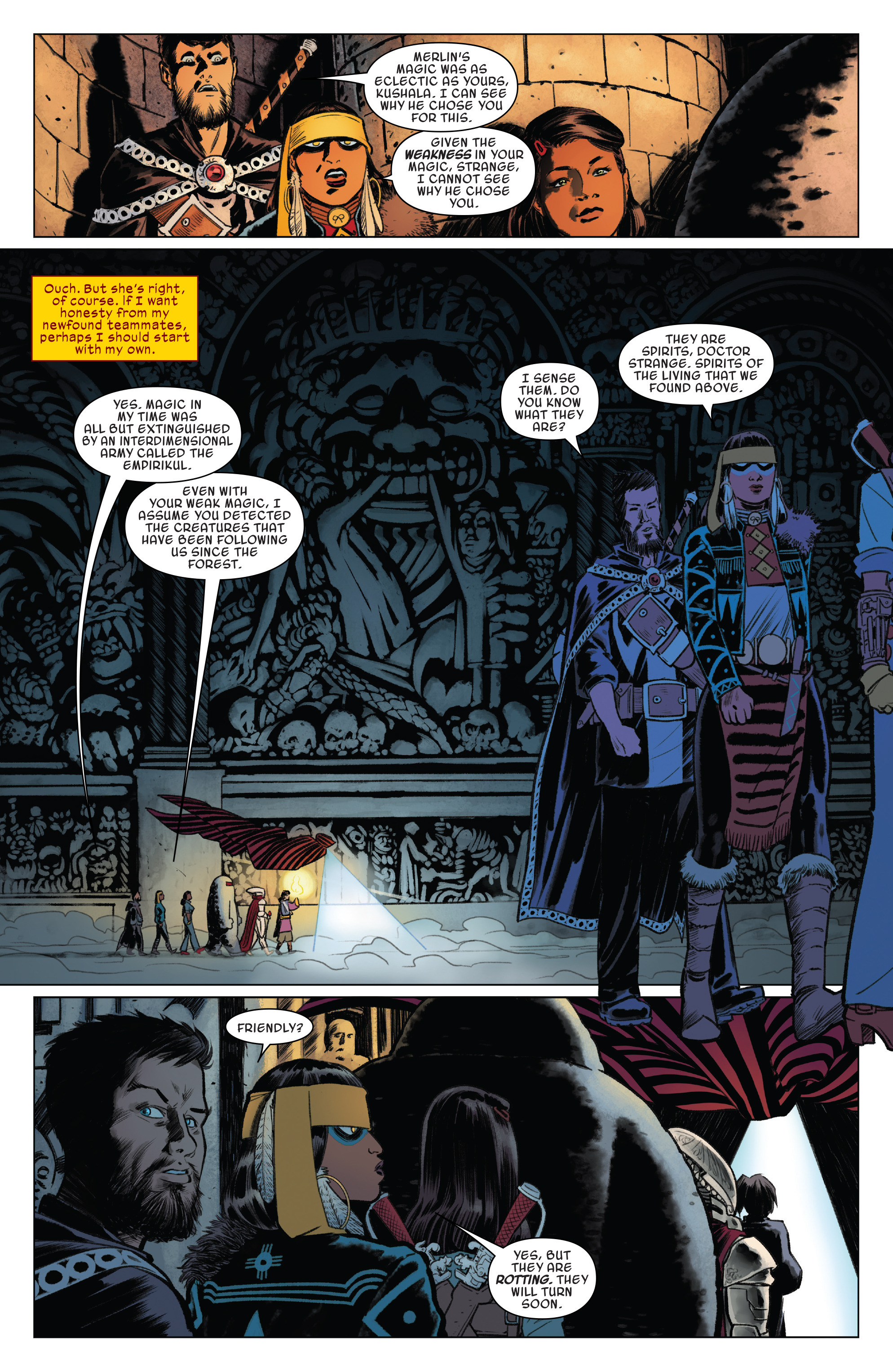 Read online Doctor Strange and the Sorcerers Supreme comic -  Issue #3 - 8