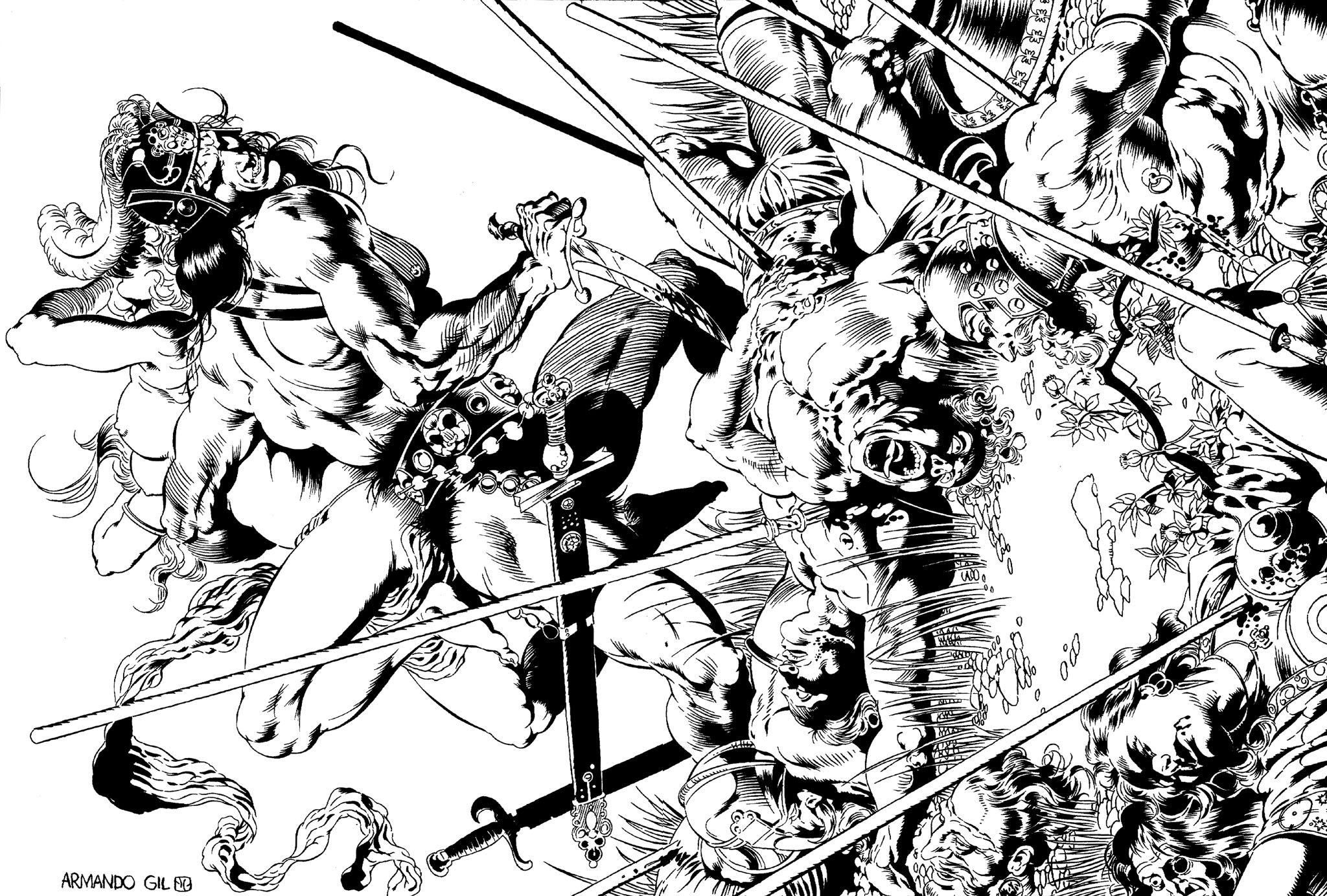 Read online The Savage Sword Of Conan comic -  Issue #91 - 2