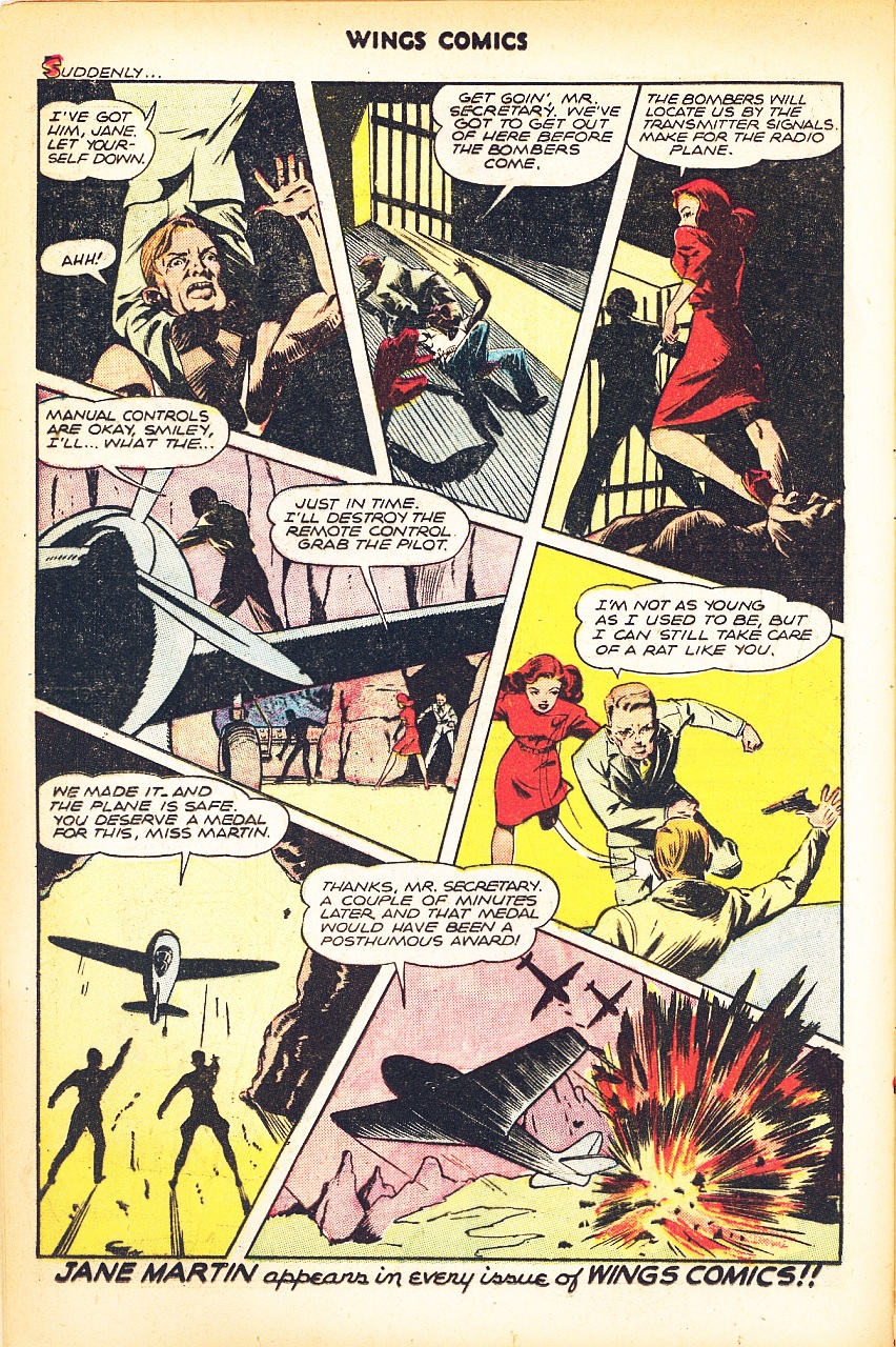 Read online Wings Comics comic -  Issue #71 - 18