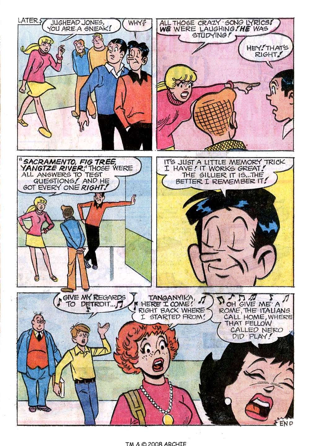 Read online Jughead (1965) comic -  Issue #222 - 17