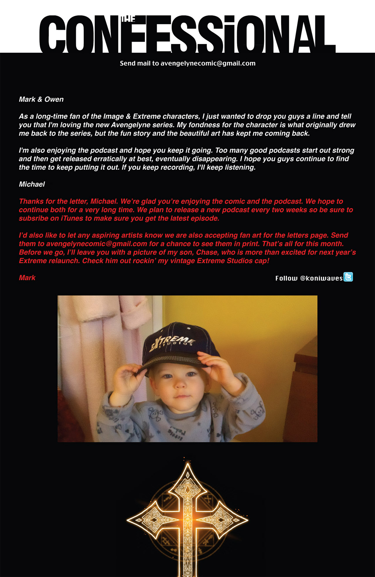 Read online Avengelyne (2011) comic -  Issue #6 - 23