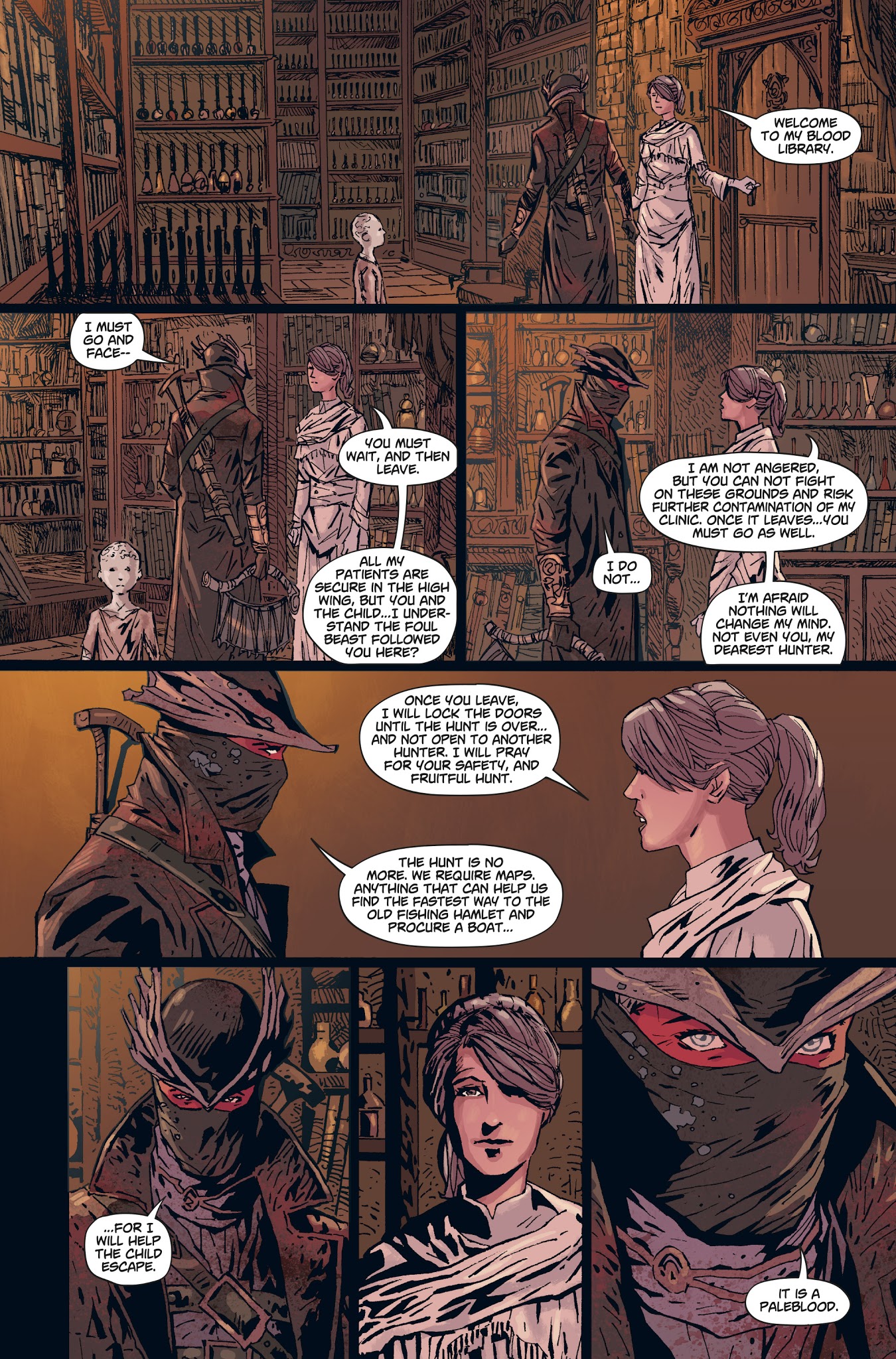 Read online Bloodborne comic -  Issue #2 - 22