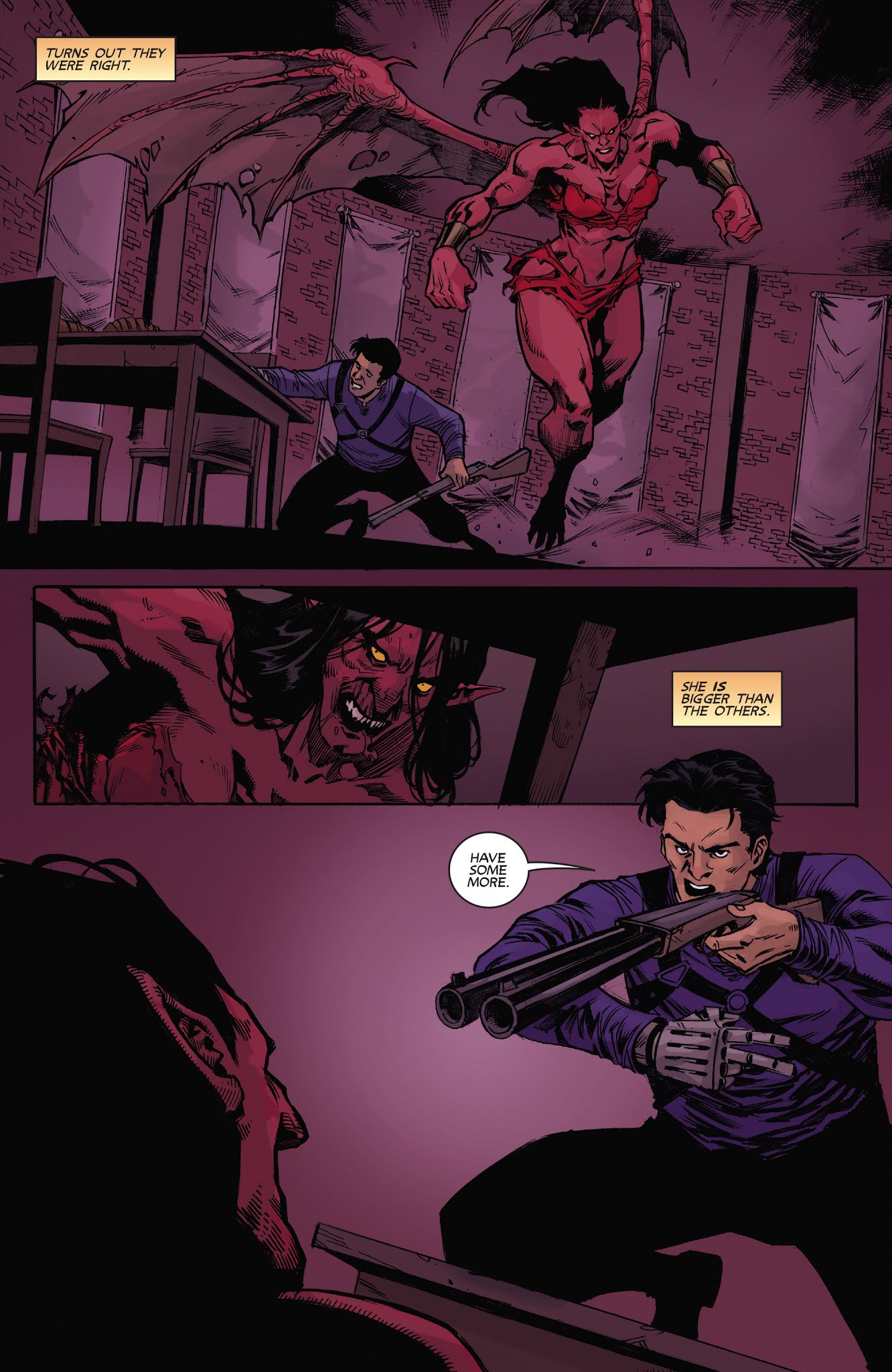 Read online Vampirella/Army of Darkness comic -  Issue #2 - 5