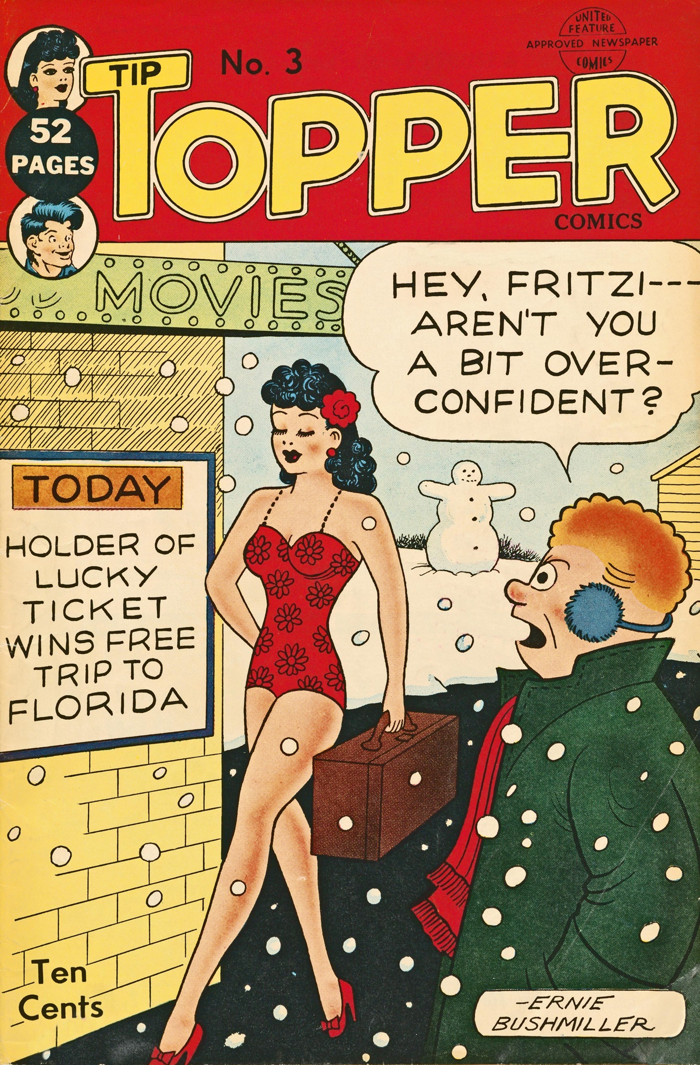 Read online Tip Topper Comics comic -  Issue #3 - 1