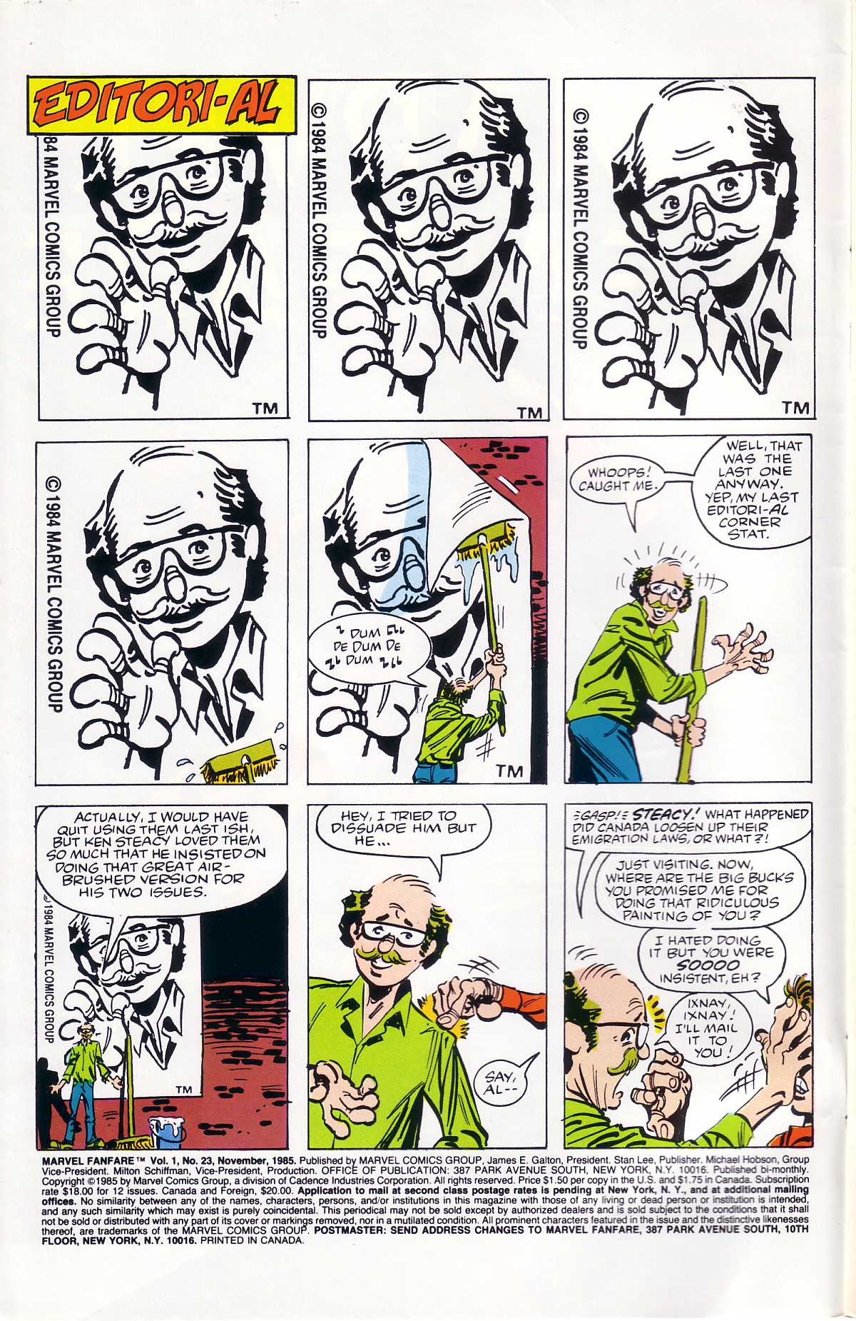 Read online Marvel Fanfare (1982) comic -  Issue #23 - 2