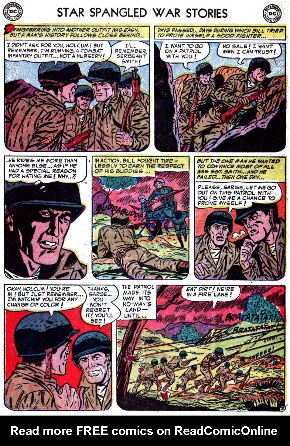 Read online Star Spangled War Stories (1952) comic -  Issue #13 - 13