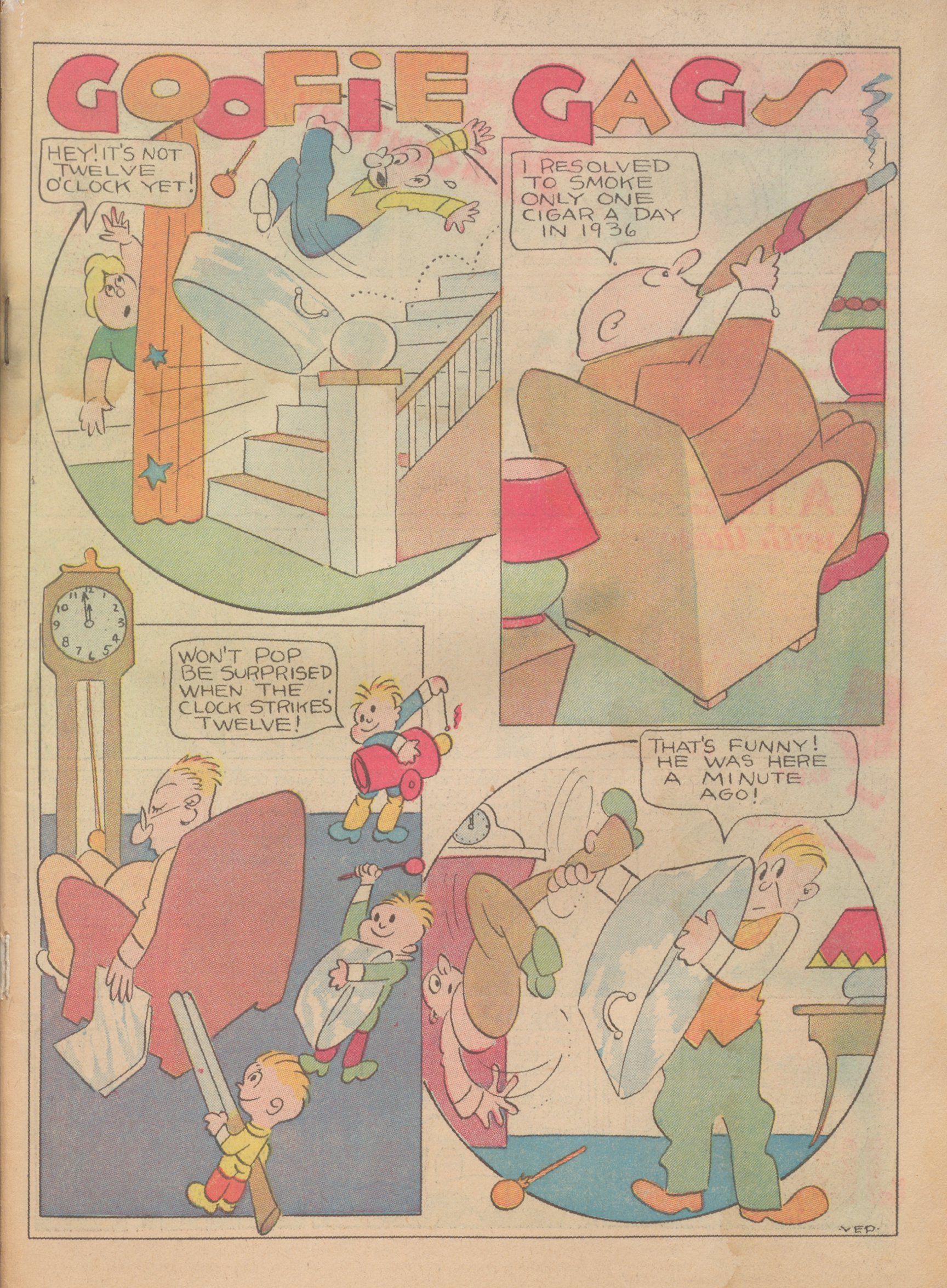 Read online Famous Funnies comic -  Issue #18 - 3