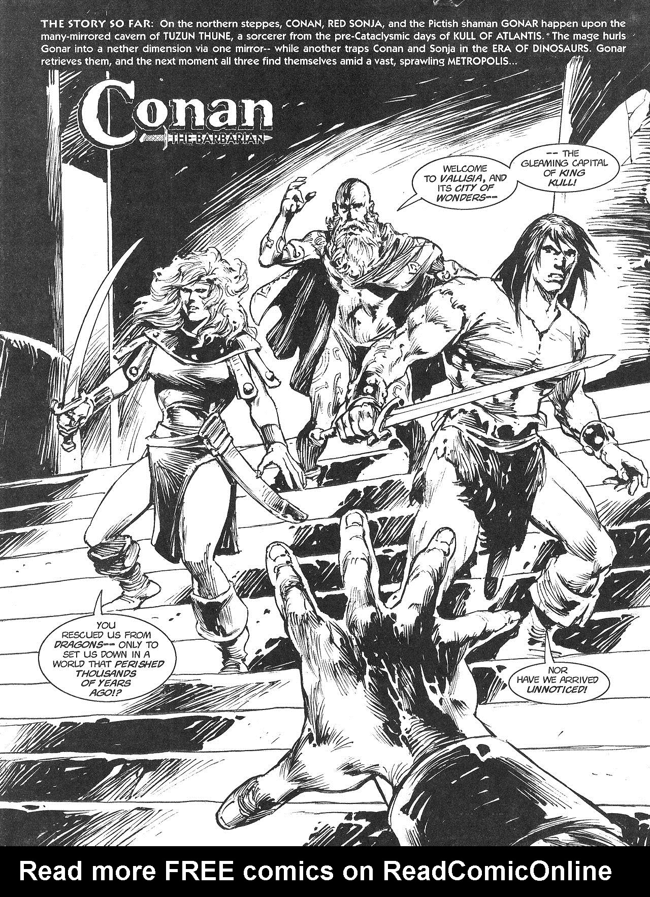 Read online The Savage Sword Of Conan comic -  Issue #226 - 3