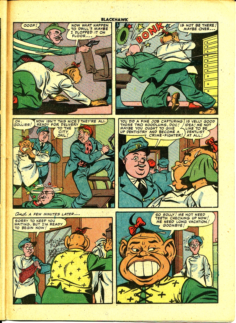 Read online Blackhawk (1957) comic -  Issue #42 - 39