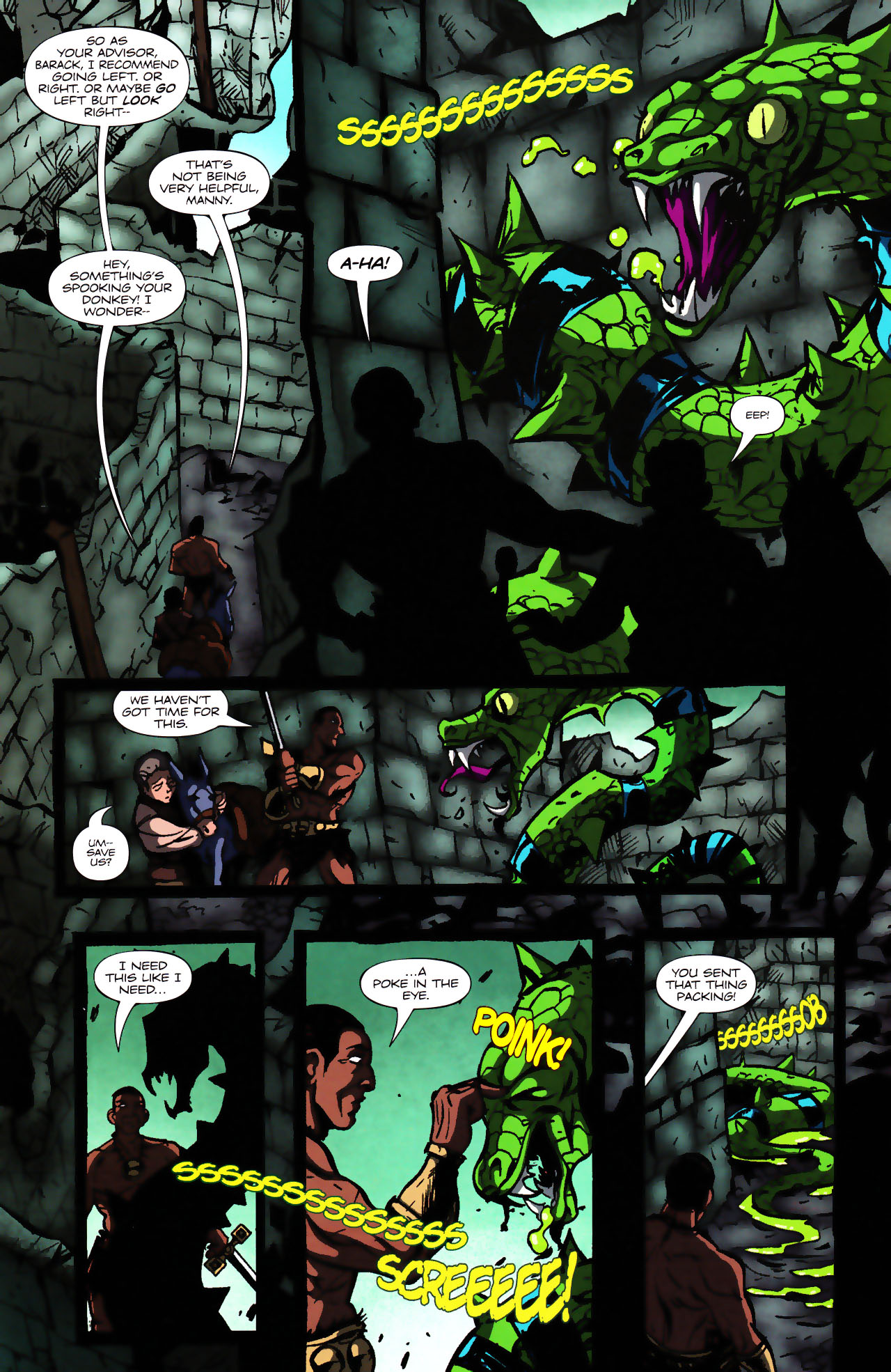 Read online Barack the Barbarian comic -  Issue #2 - 12