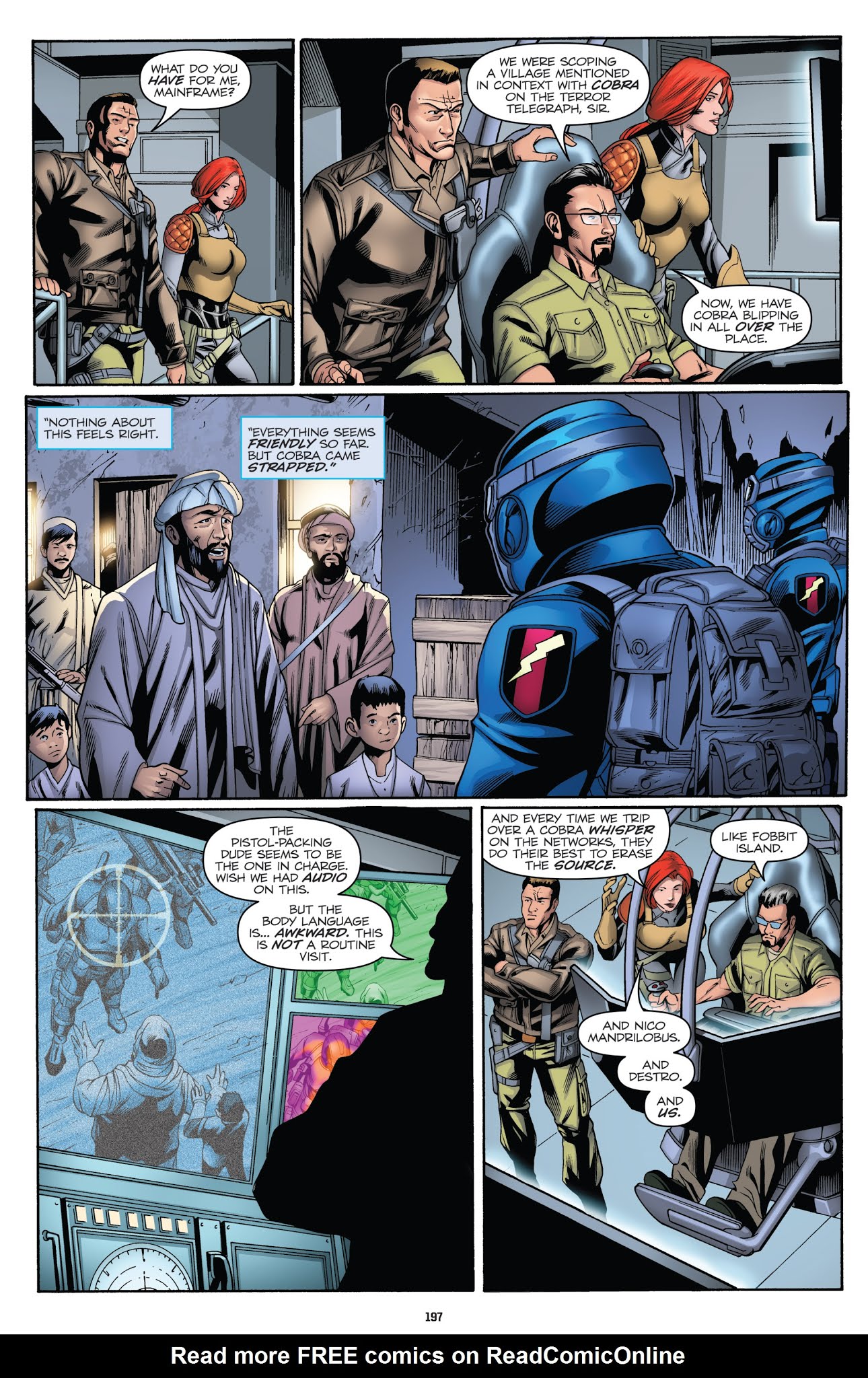 Read online G.I. Joe: The IDW Collection comic -  Issue # TPB 5 - 196