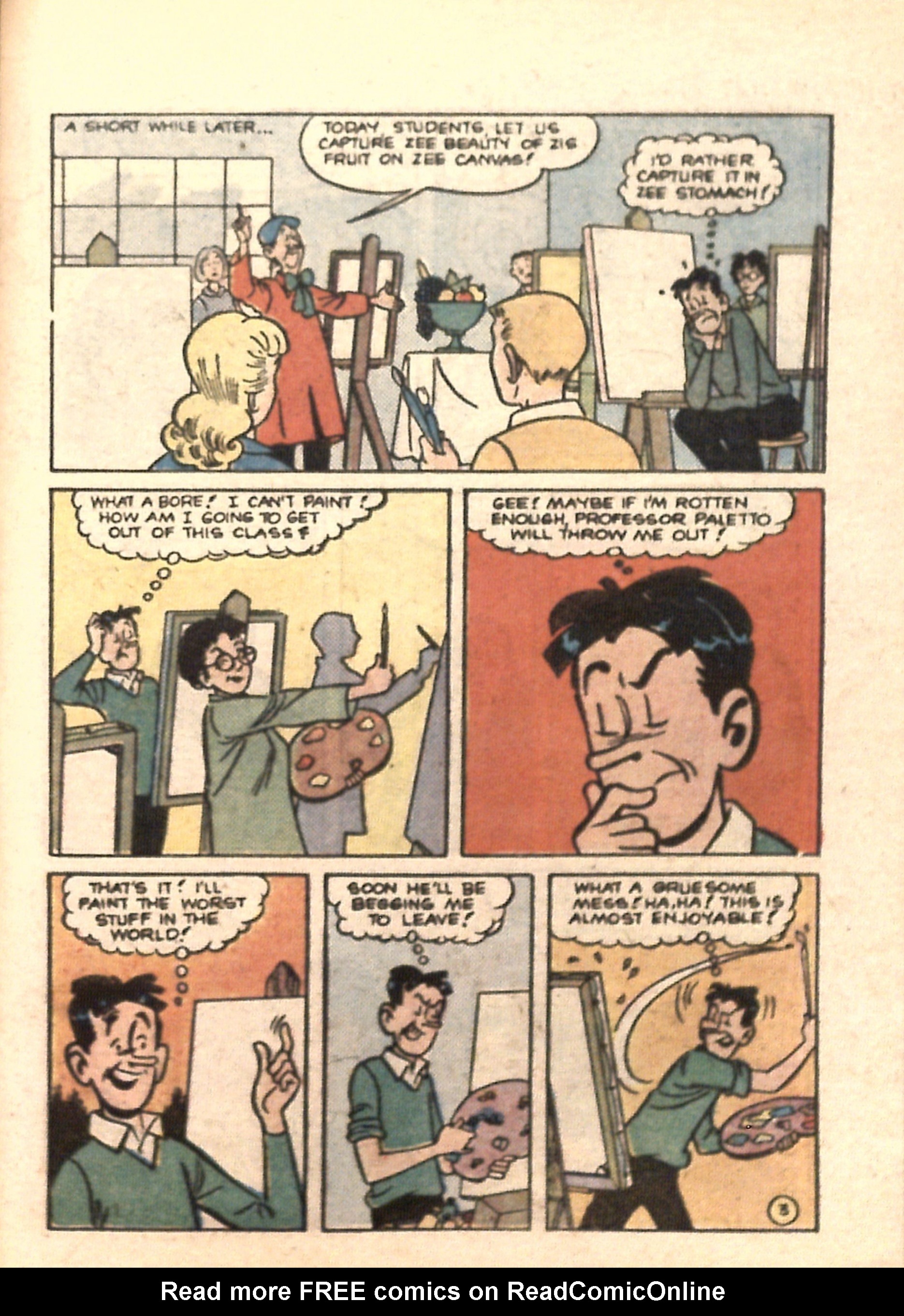 Read online Archie...Archie Andrews, Where Are You? Digest Magazine comic -  Issue #6 - 137