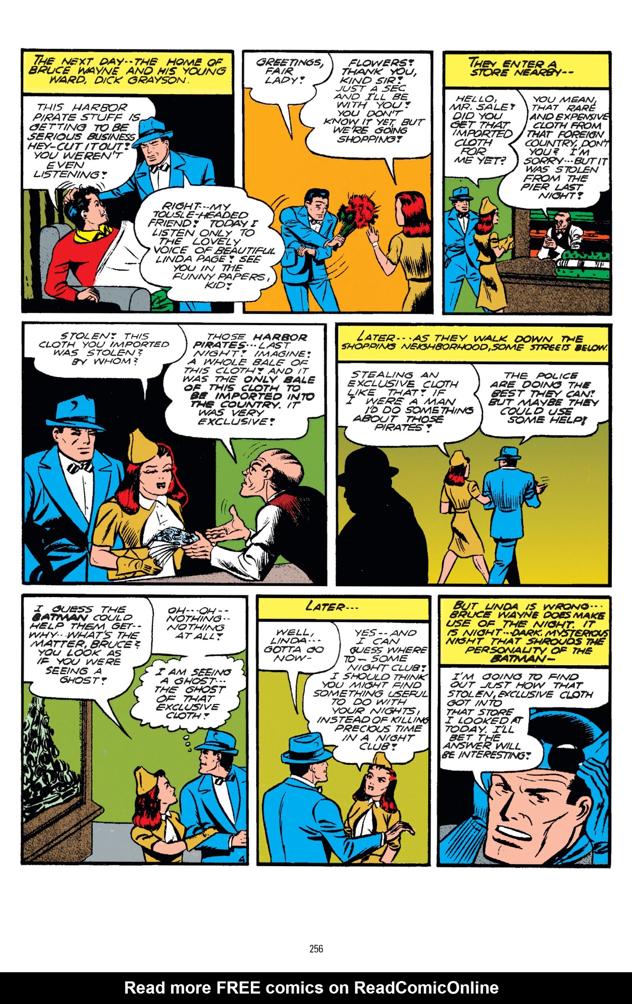 Read online Batman: The Golden Age Omnibus comic -  Issue # TPB 2 - 256