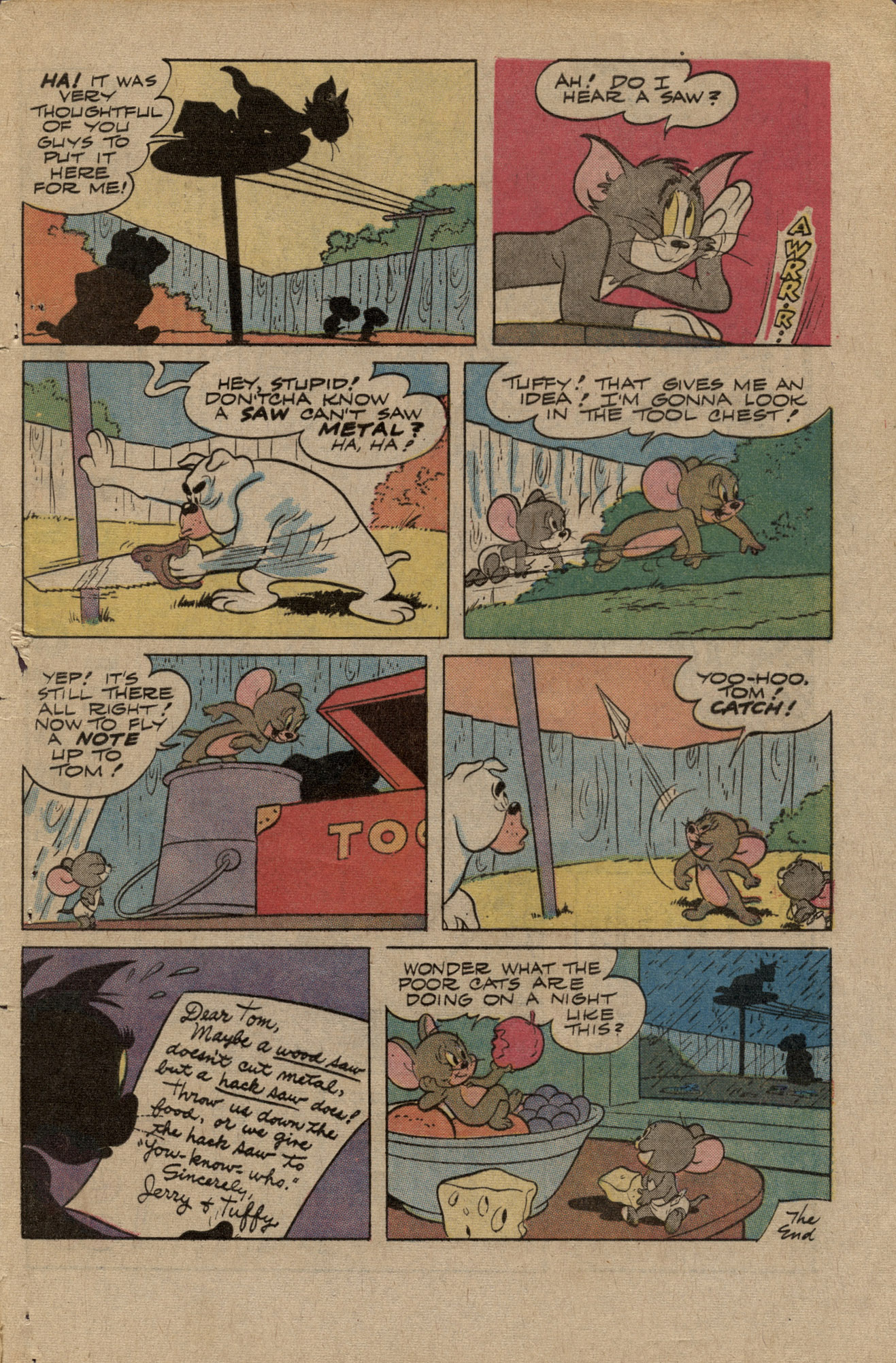 Read online Tom and Jerry comic -  Issue #258 - 33