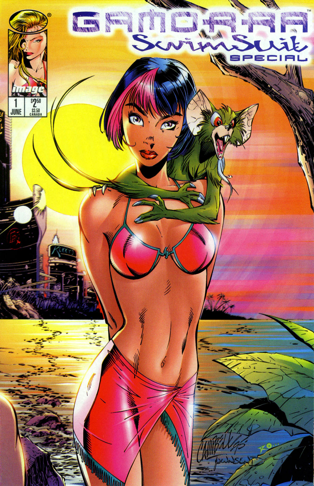 Read online Gamorra Swimsuit Special comic -  Issue # Full - 1