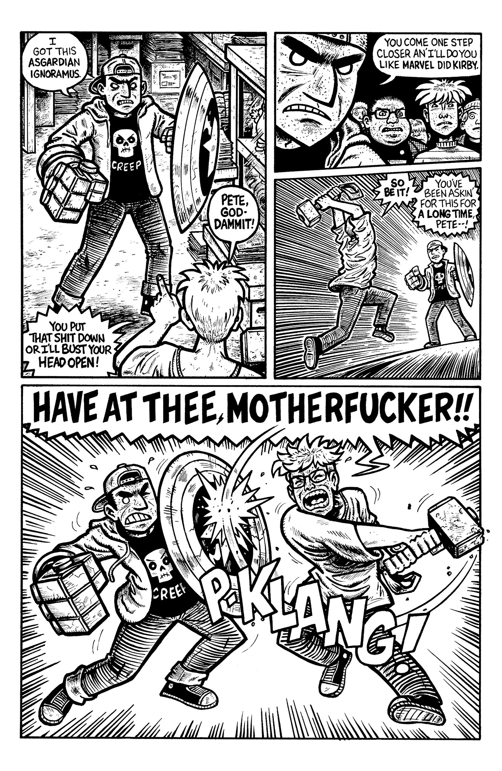 Read online The Eltingville Club comic -  Issue #1 - 21