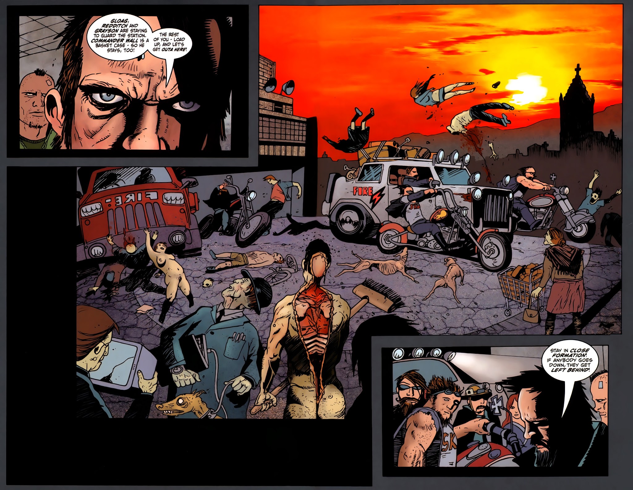 Read online The Dead: Kingdom of Flies comic -  Issue #4 - 21