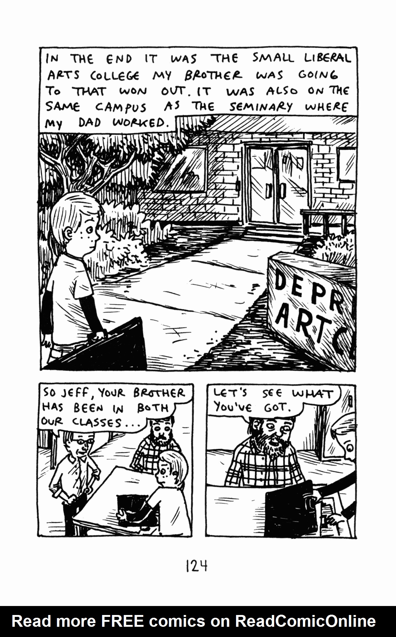 Read online Funny Misshapen Body: A Memoir comic -  Issue # TPB (Part 2) - 25