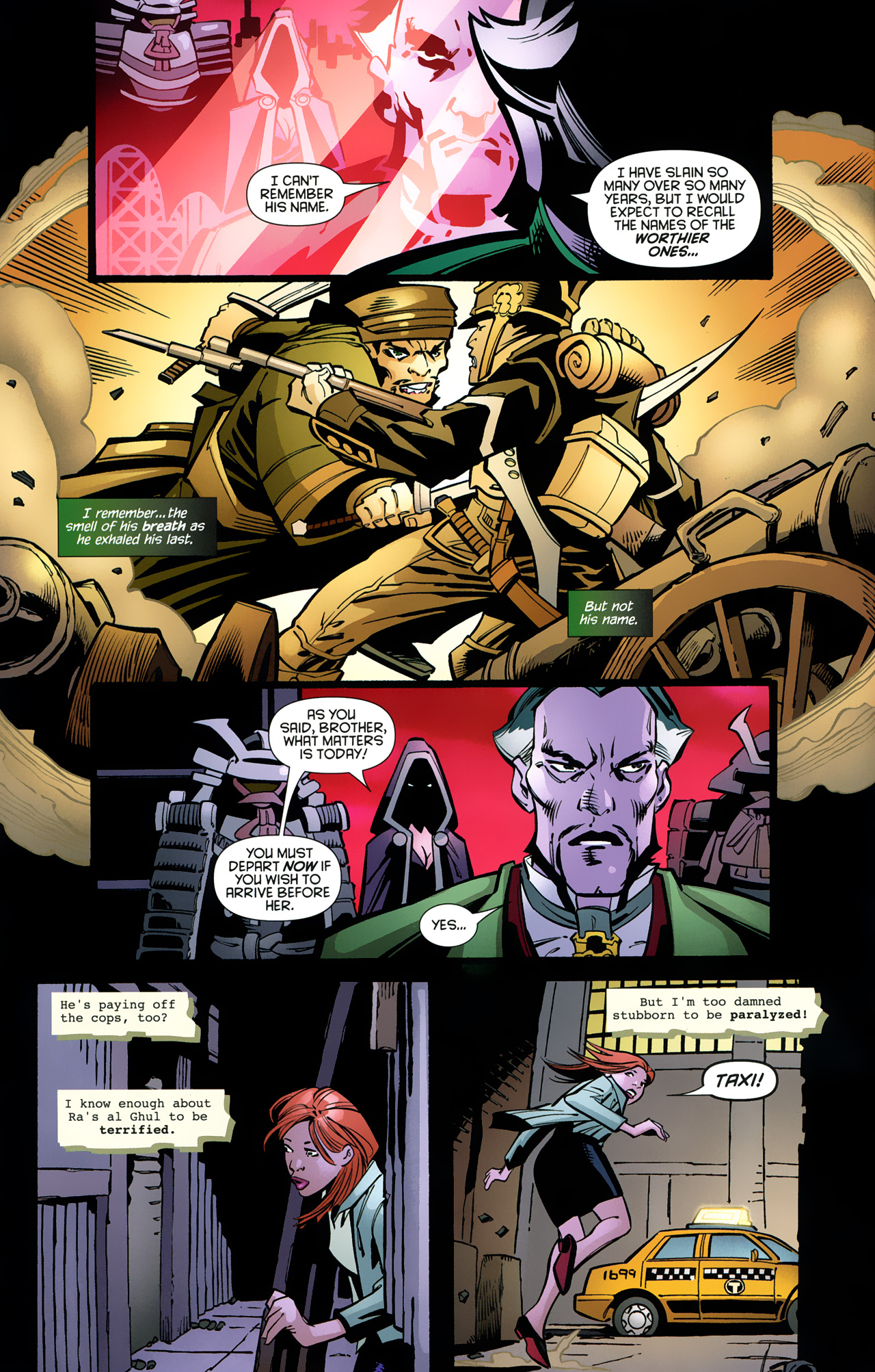 Read online Bruce Wayne: The Road Home comic -  Issue # Issue Ra's al Ghul - 9