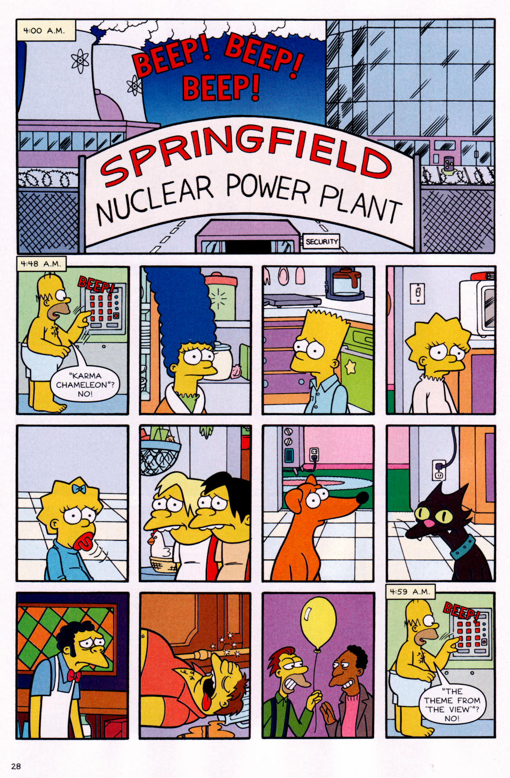 Read online Simpsons Comics comic -  Issue #128 - 24